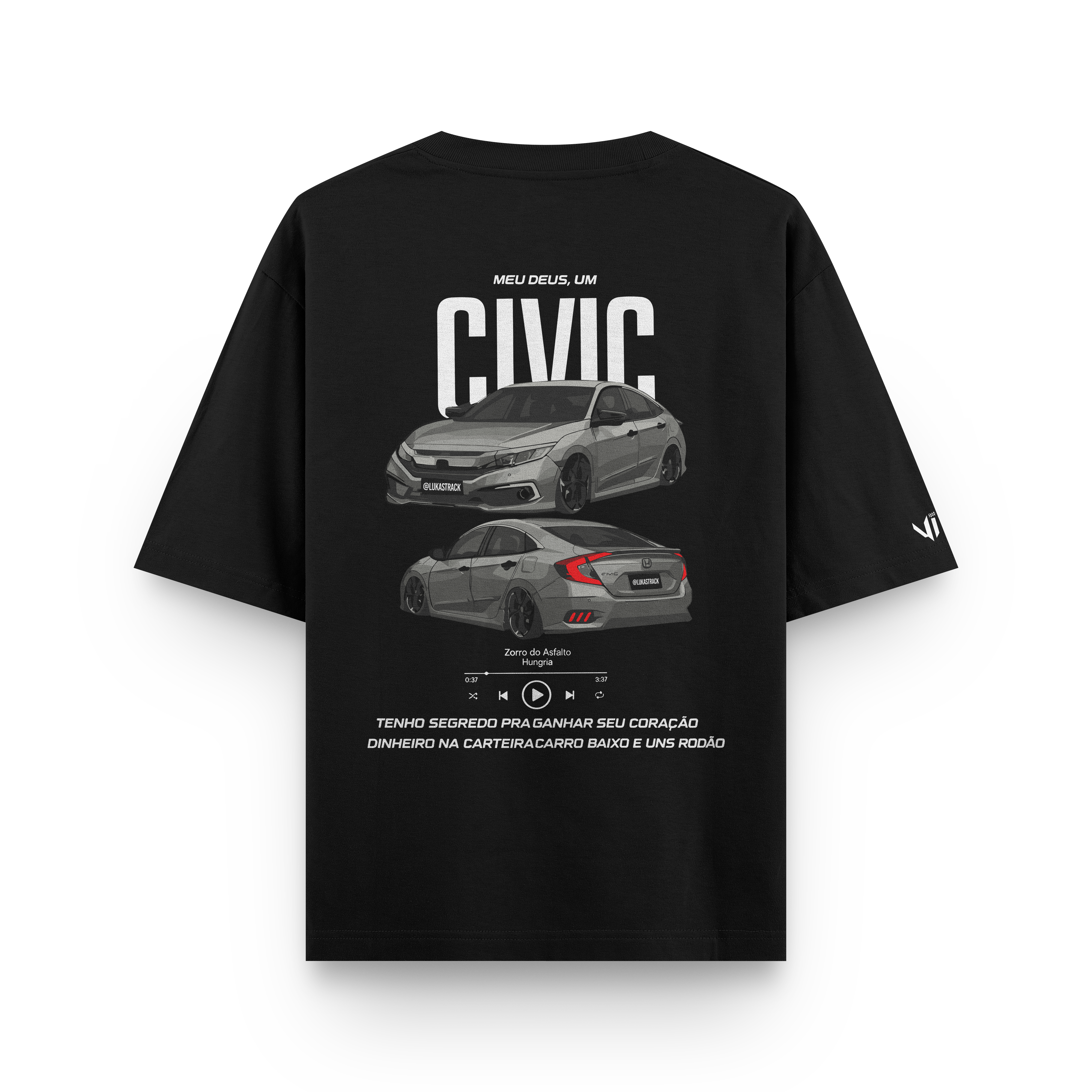 Camiseta Oversized Lukas Track