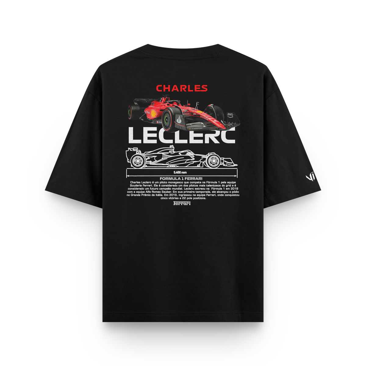 Charles Leclerc Oversized T-Shirt