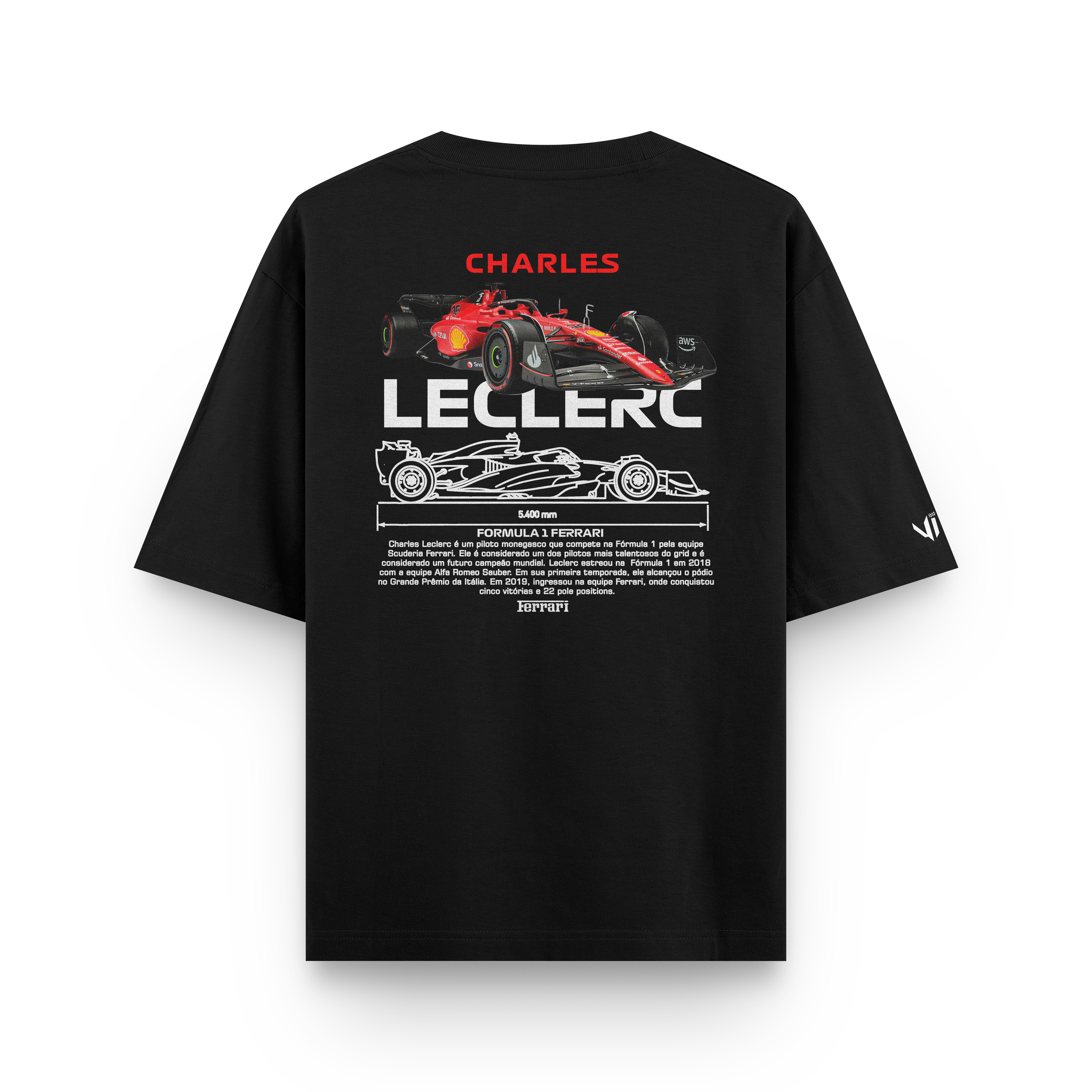 Charles Leclerc Oversized Tee