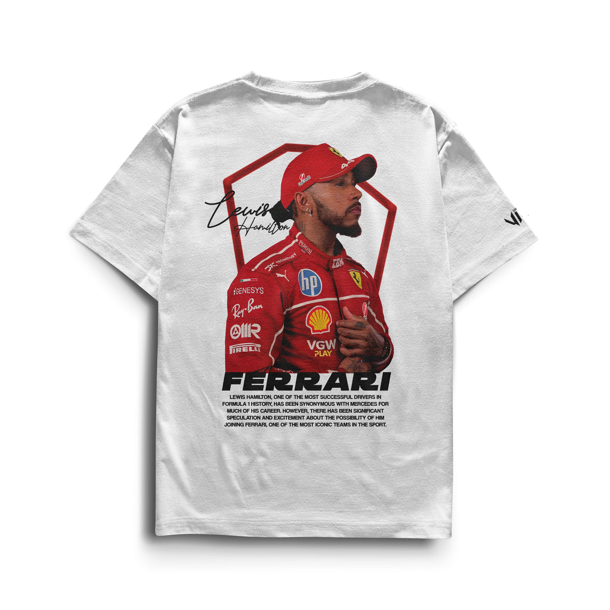 Lewis Hamilton Ferrari T-Shirt