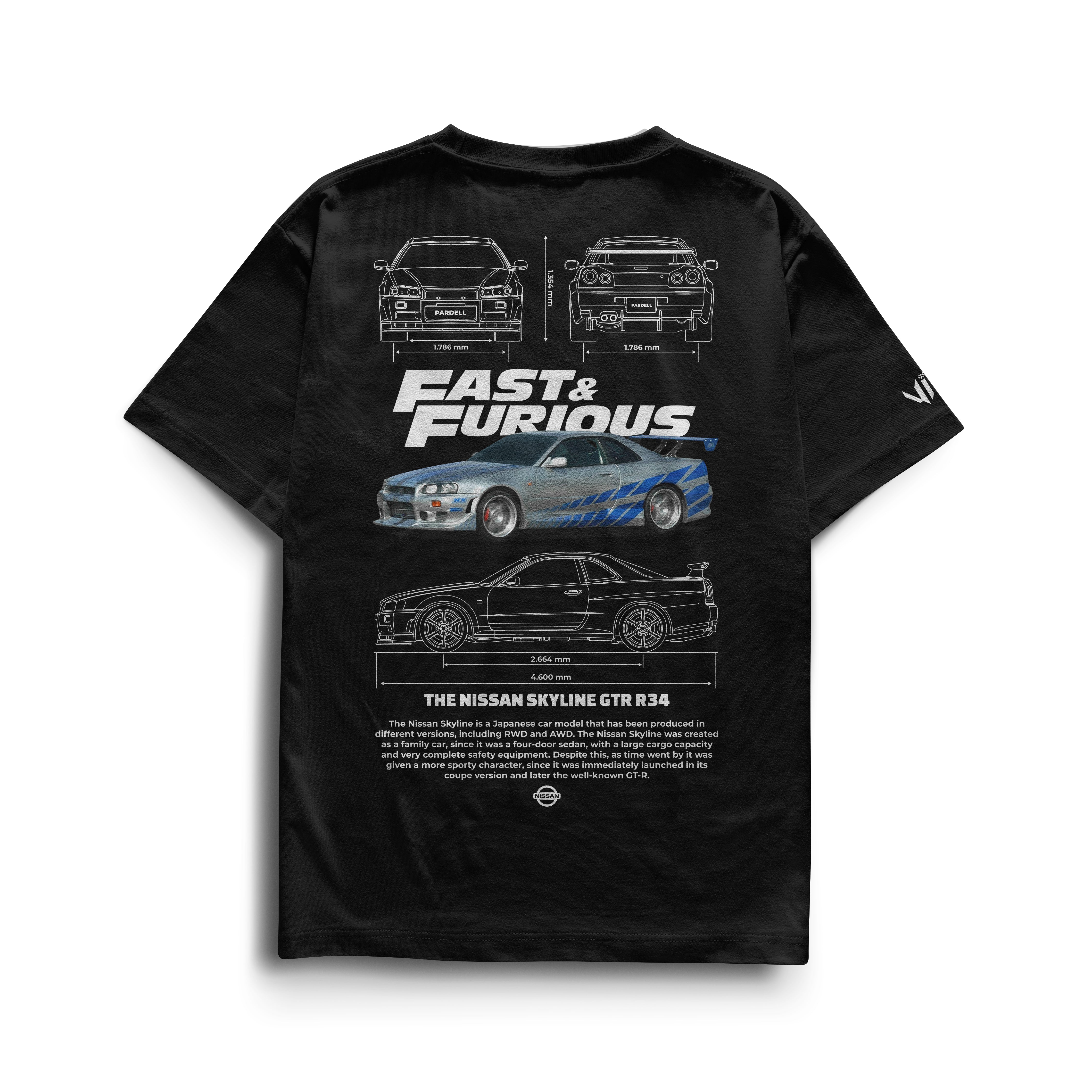 Camiseta Fast and Furious