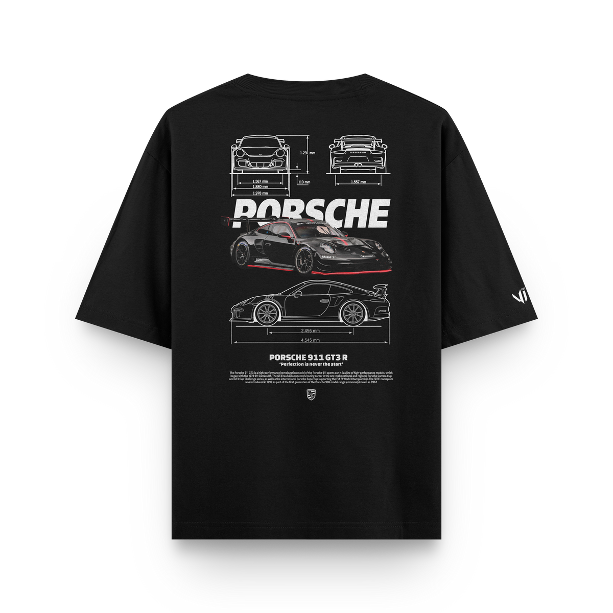 Porsche GT3 RS Oversized T-Shirt