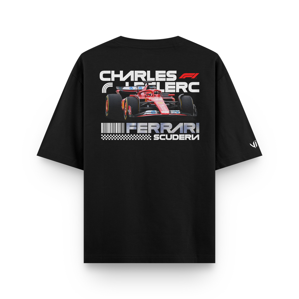 Ferrari Charles Leclerc Oversized T-Shirt