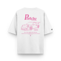 Porsche Pink Stuttgart Oversized T-Shirt