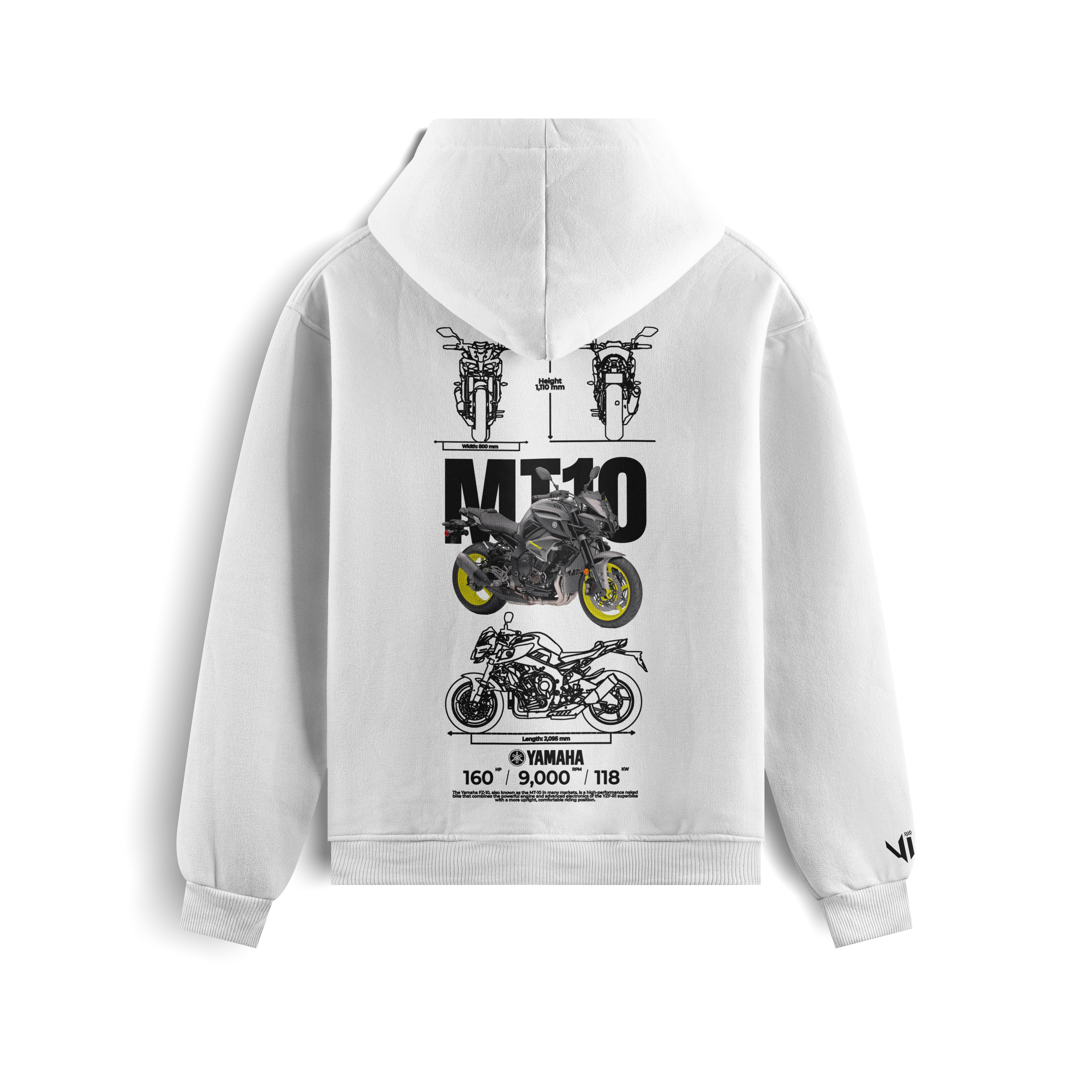 Yamaha MT10 Hoodie