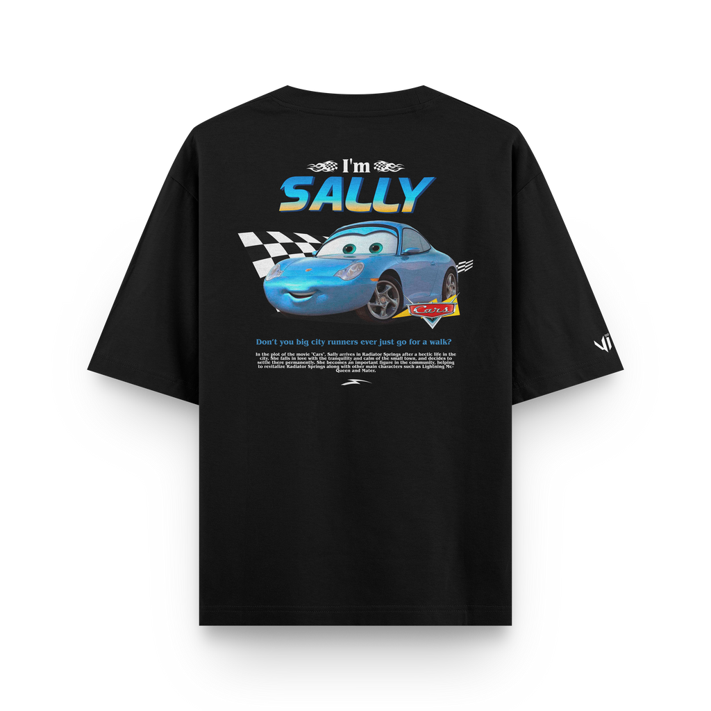 I'm Sally Cars Oversized T-Shirt