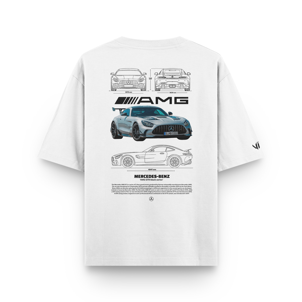 Mercedes AMG GTR Oversized T-Shirt