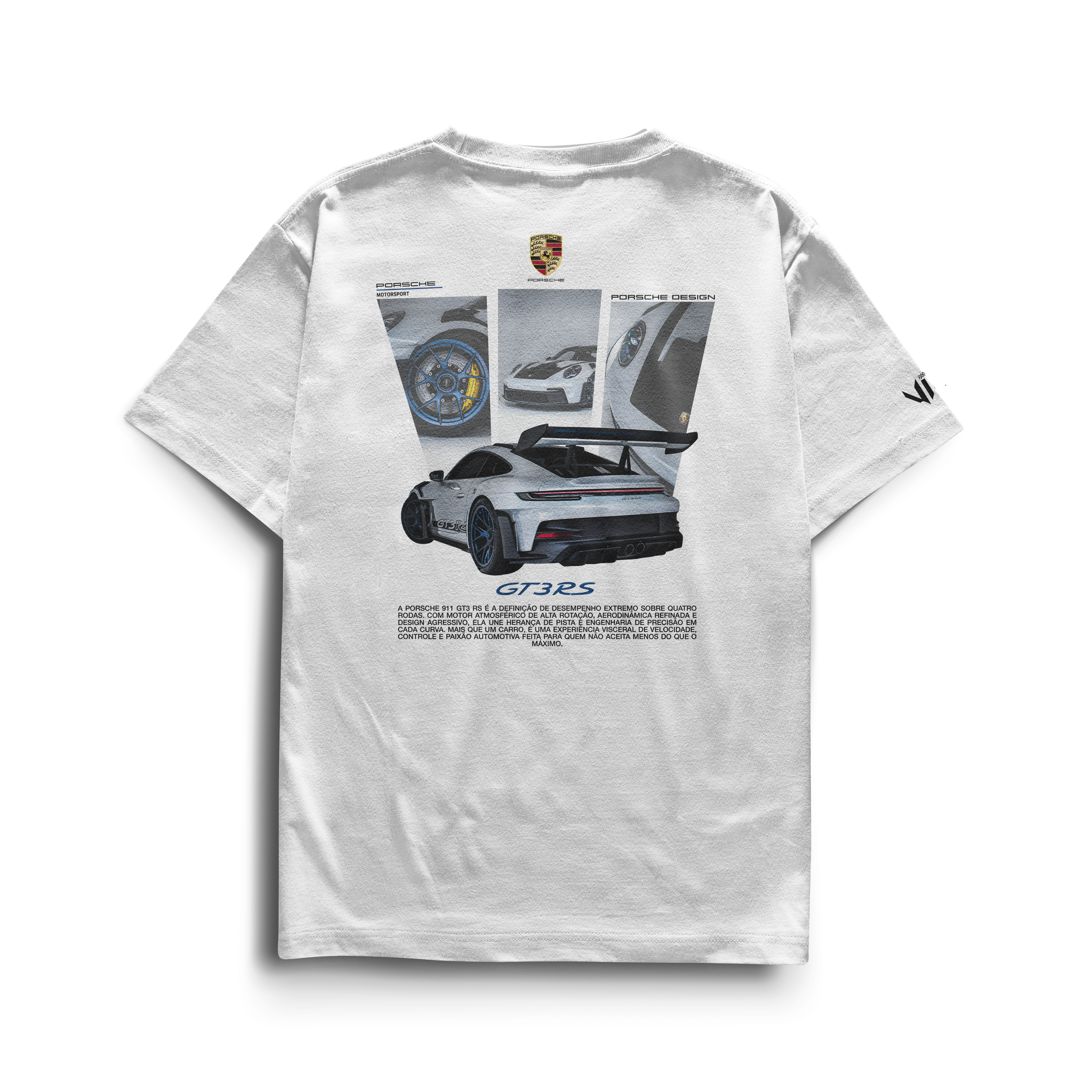 Camiseta Porsche Blue GT3rs