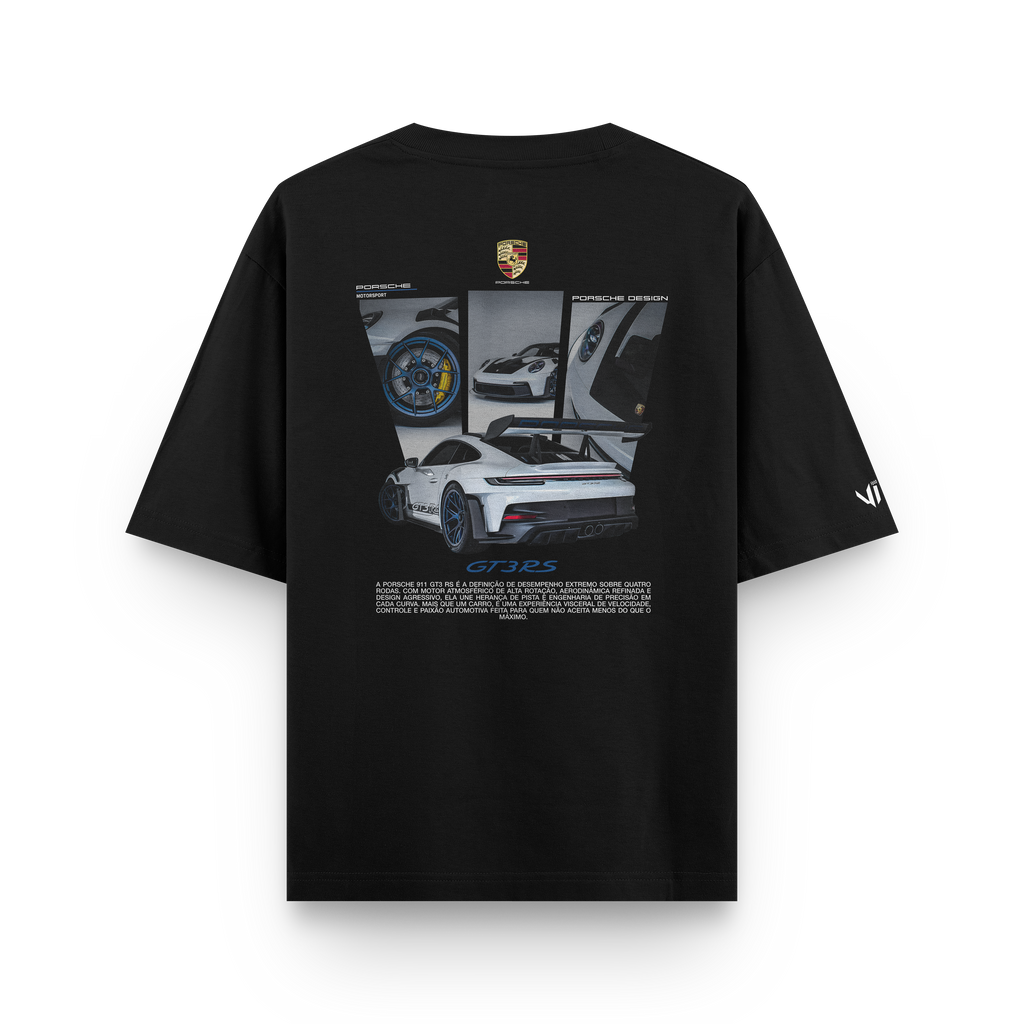 Porsche Blue GT3RS Oversized T-Shirt