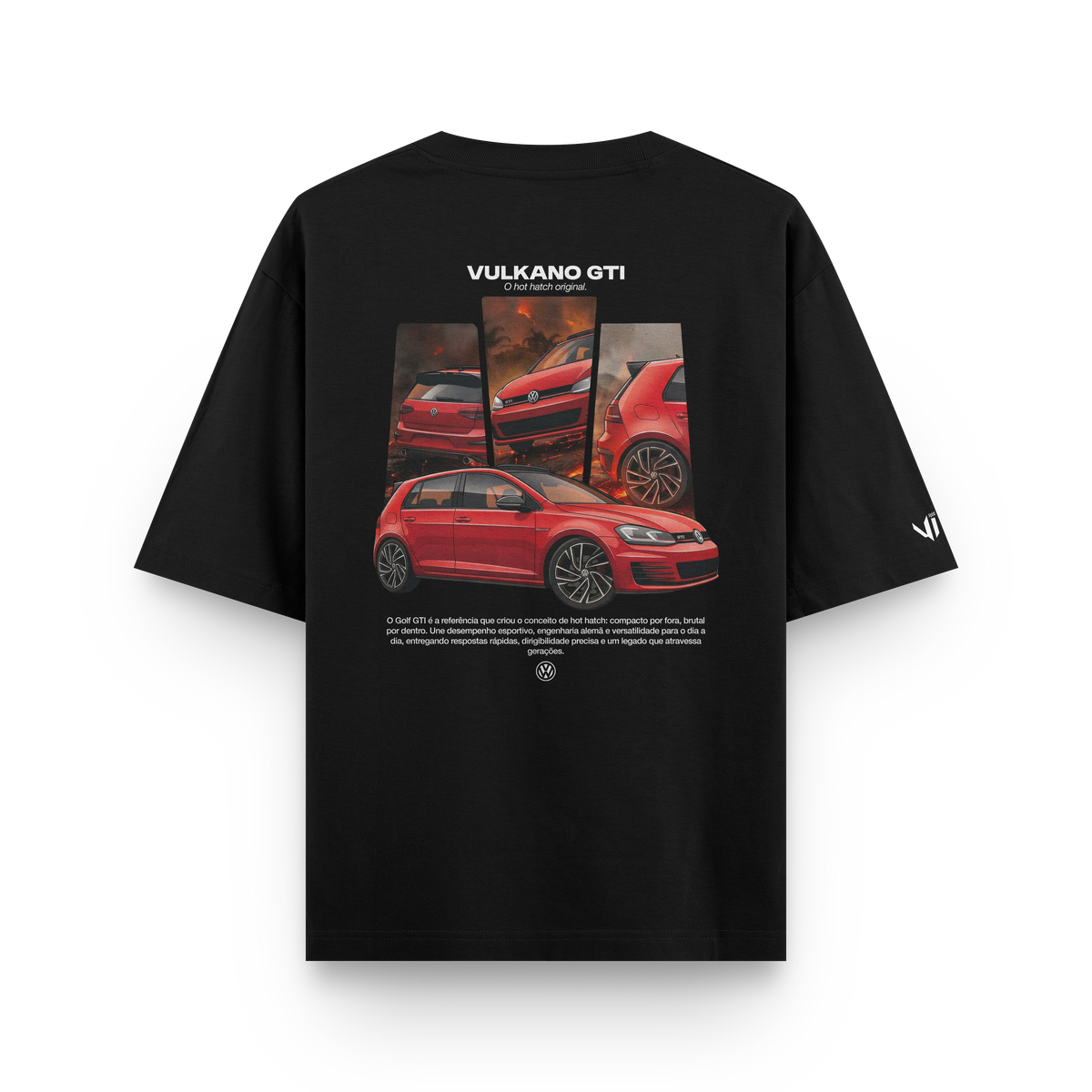 Vulkano GTI Cartoon Oversized T-Shirt