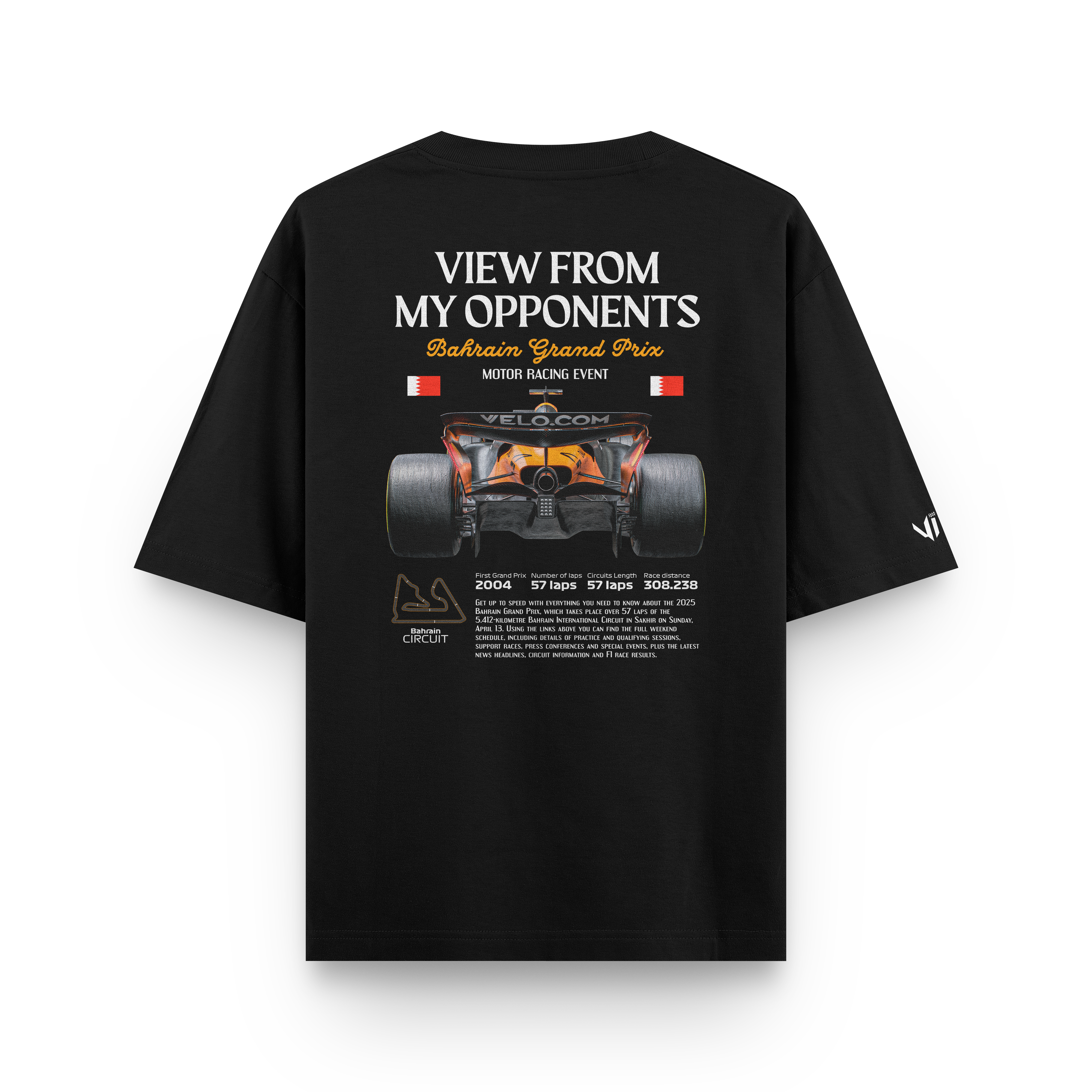 Camiseta Oversized McLaren Motor Racing
