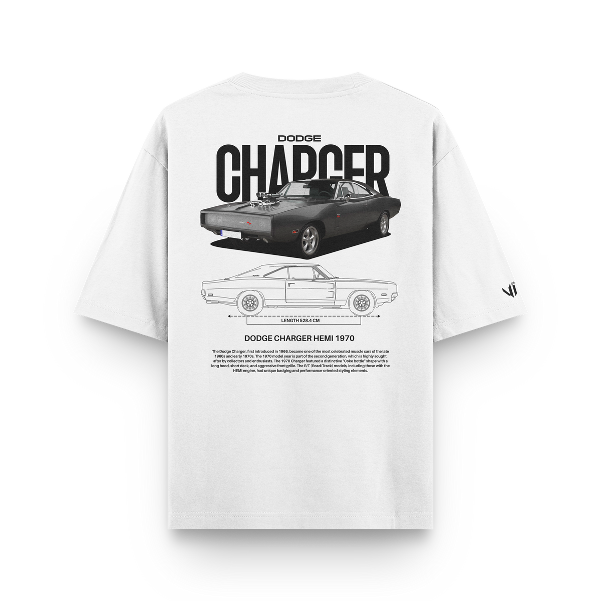 Dodge Charger Oversized T-Shirt