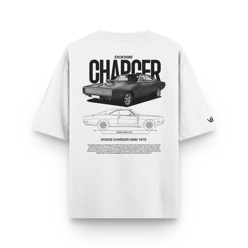 Dodge Charger Oversized T-Shirt