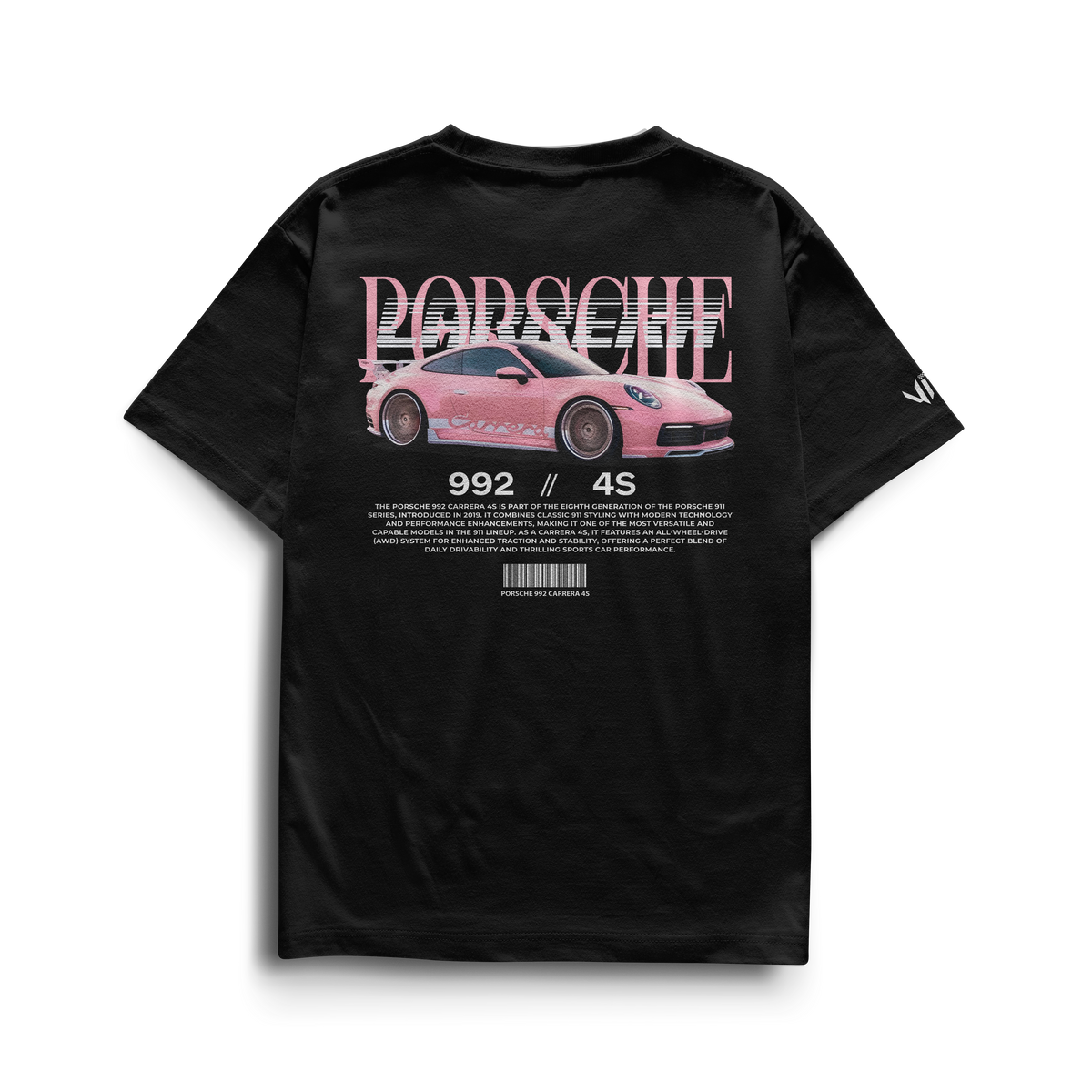 Porsche Carrera Pink T-Shirt