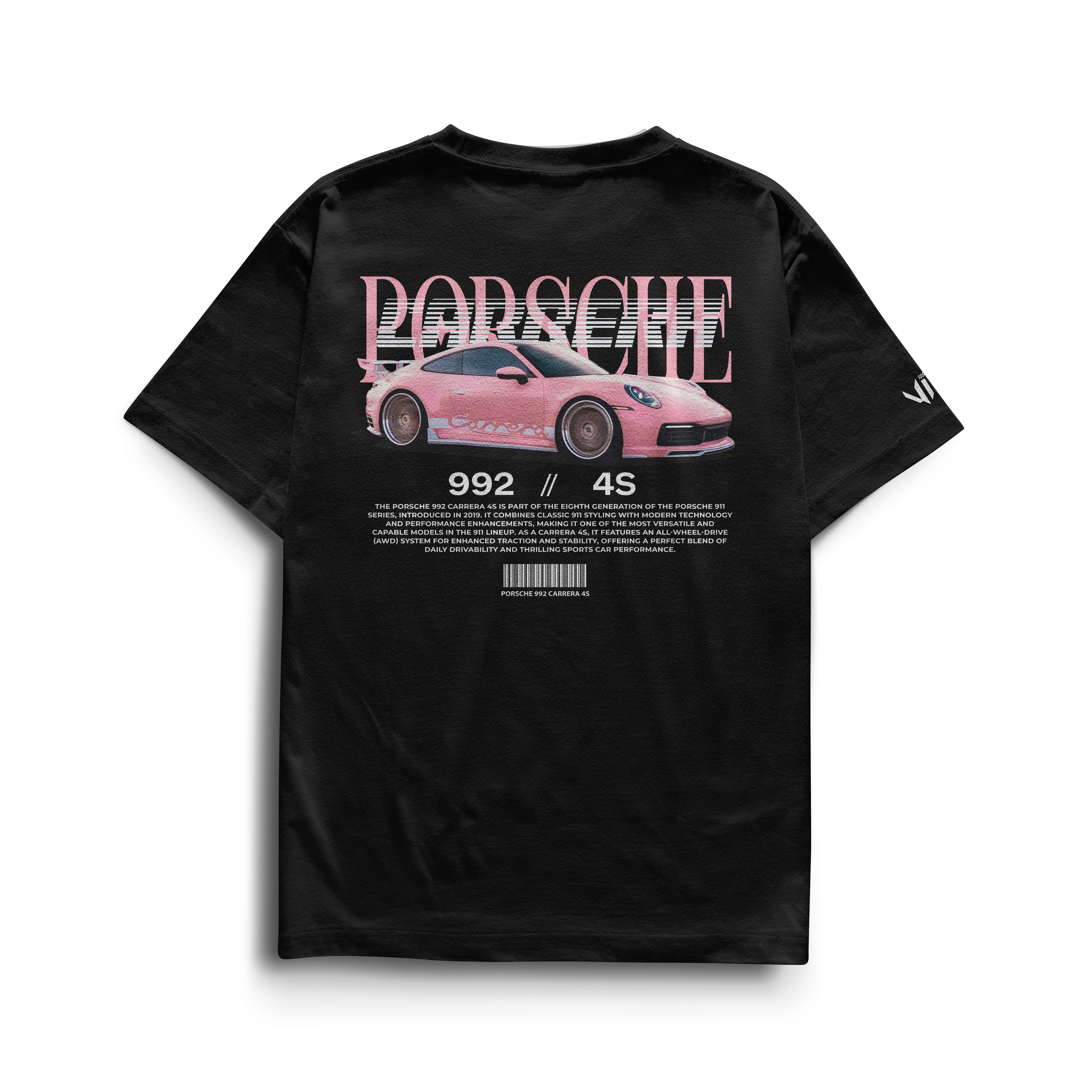 Camiseta Porsche Carrera Pink
