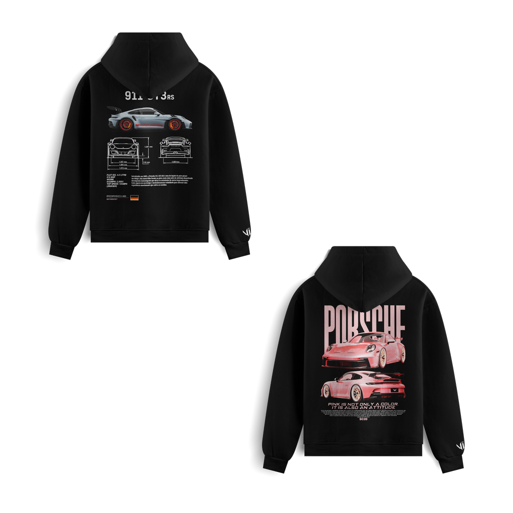 Porsche Club and Porsche Pink Sweatshirts