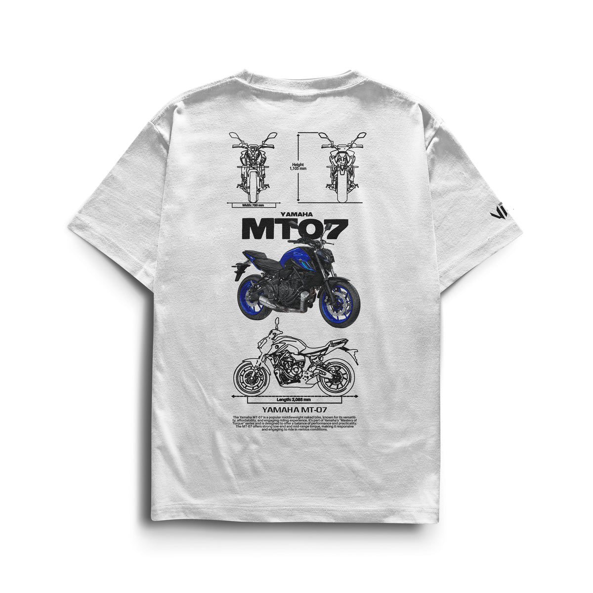 Yamaha MT07 T-Shirt