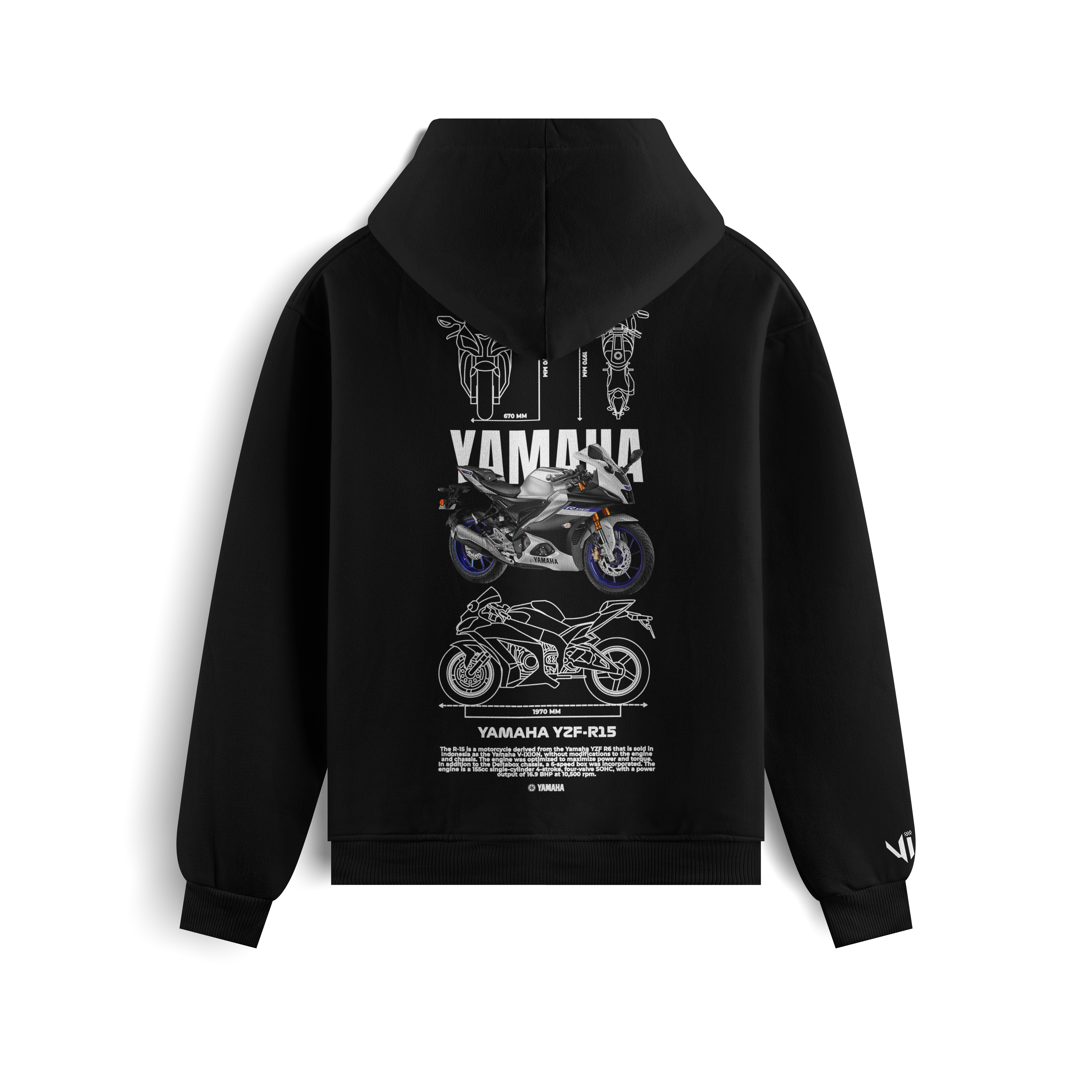 Yamaha Y2F-R15 Hoodie