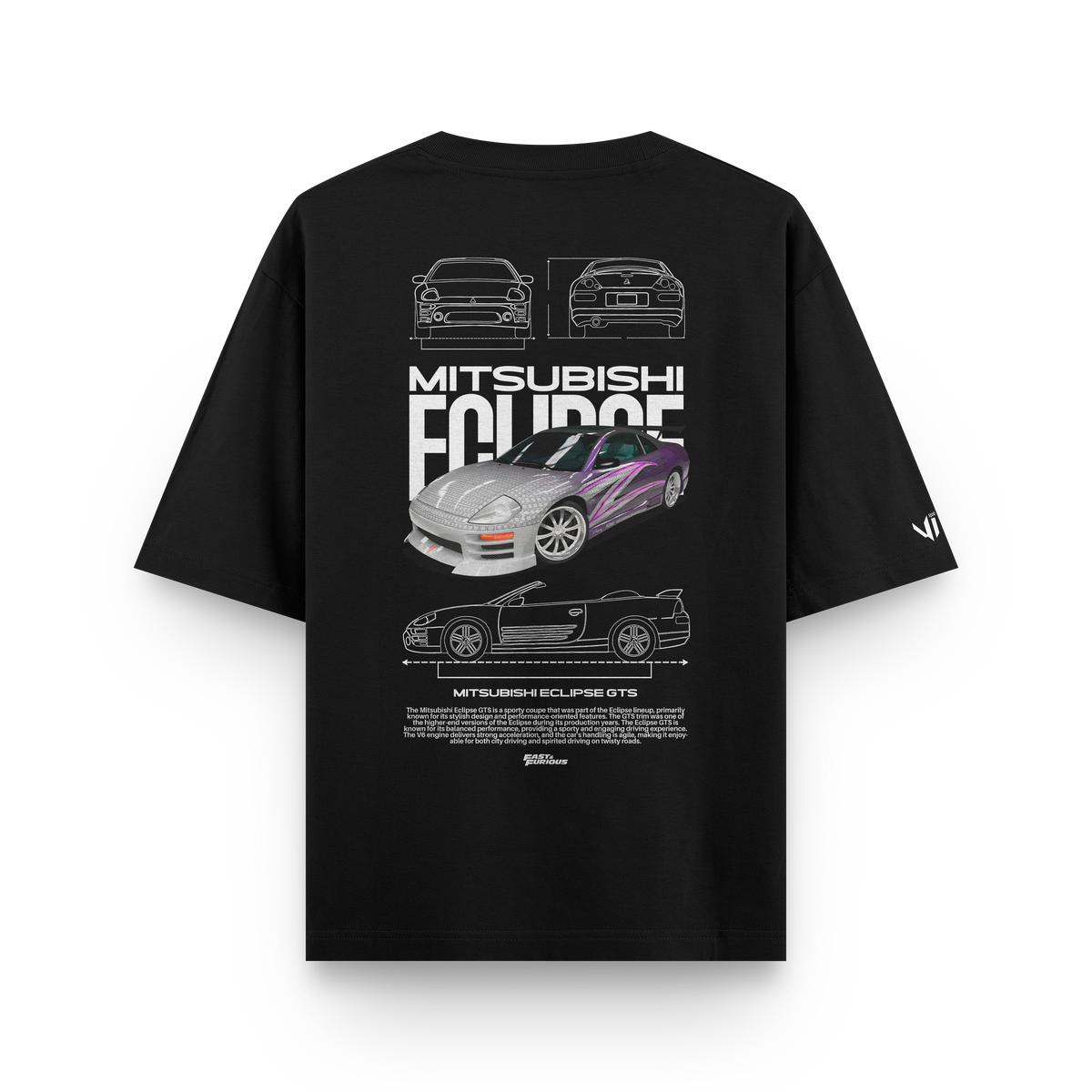 Eclipse Gts Oversized T-Shirt