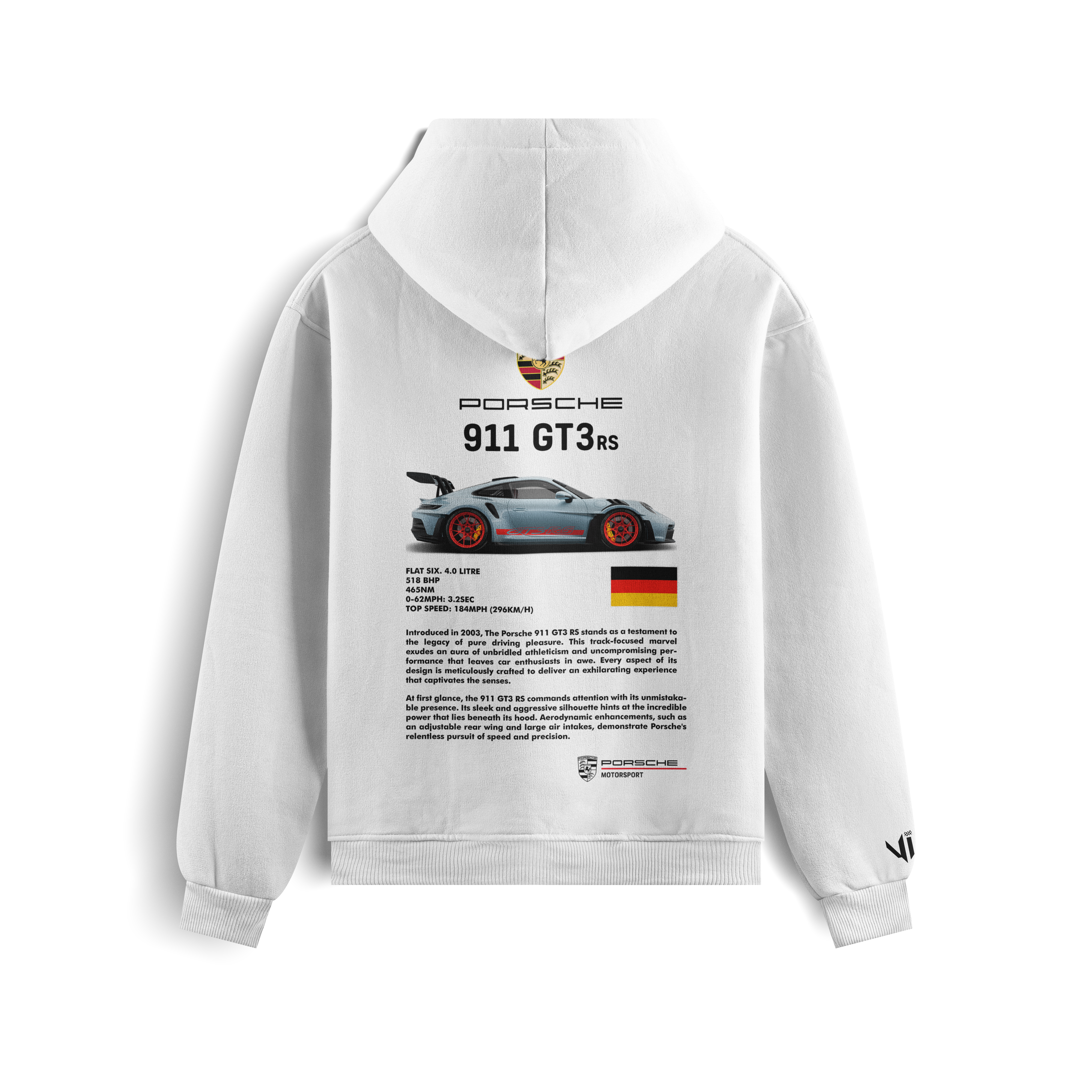Porsche 911 GT3 RS Hoodie