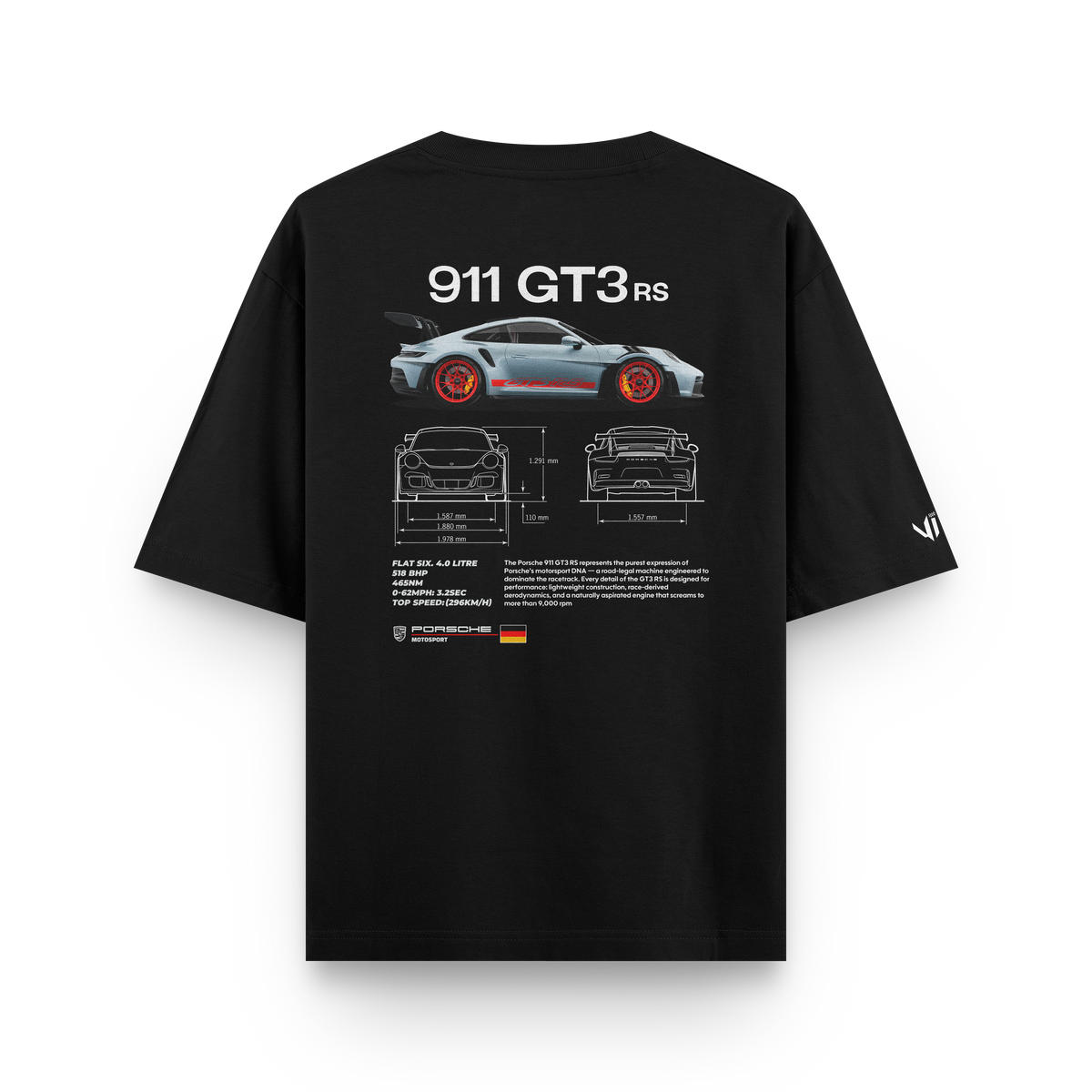 Porsche Club Oversized T-Shirt