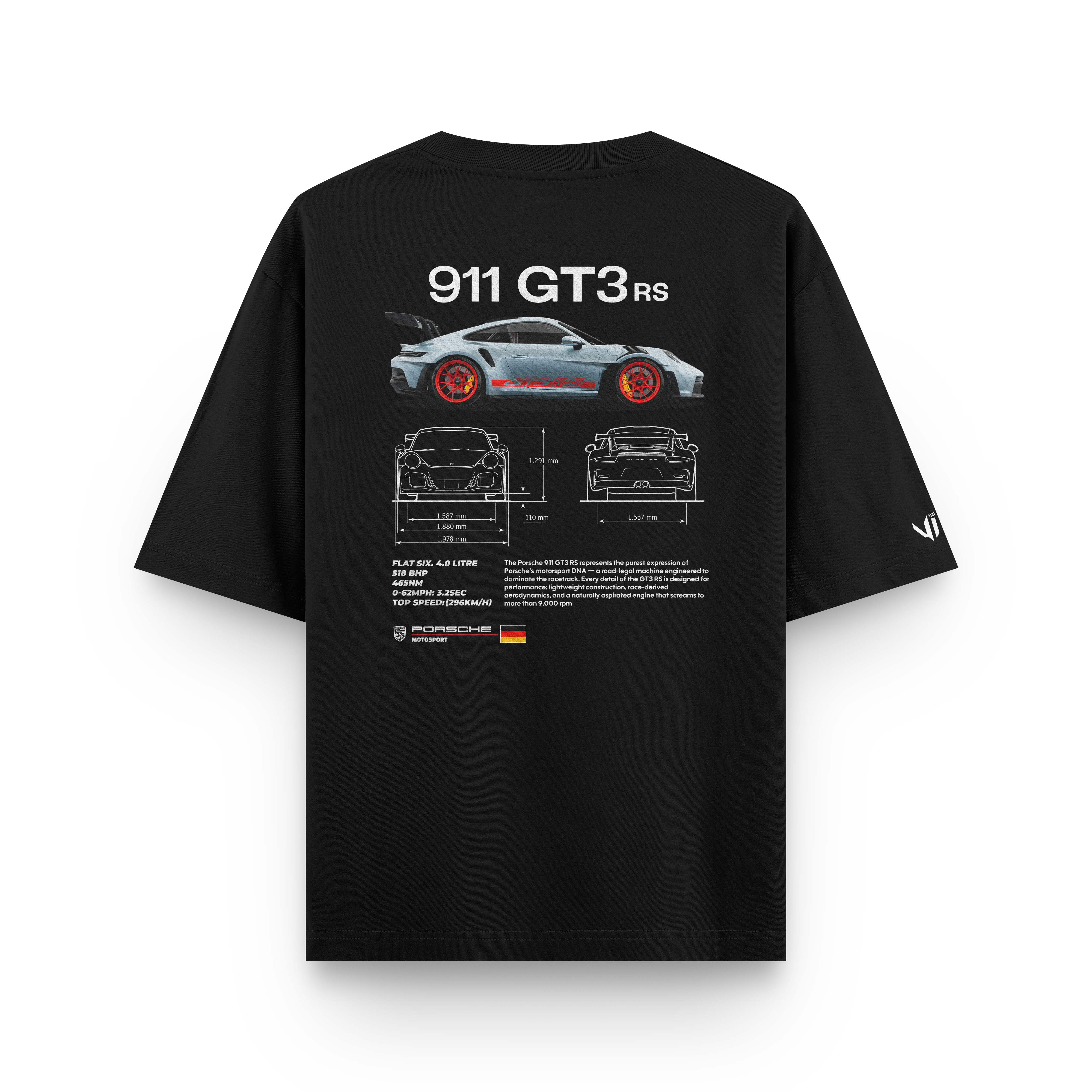 Porsche Club Oversized Tee
