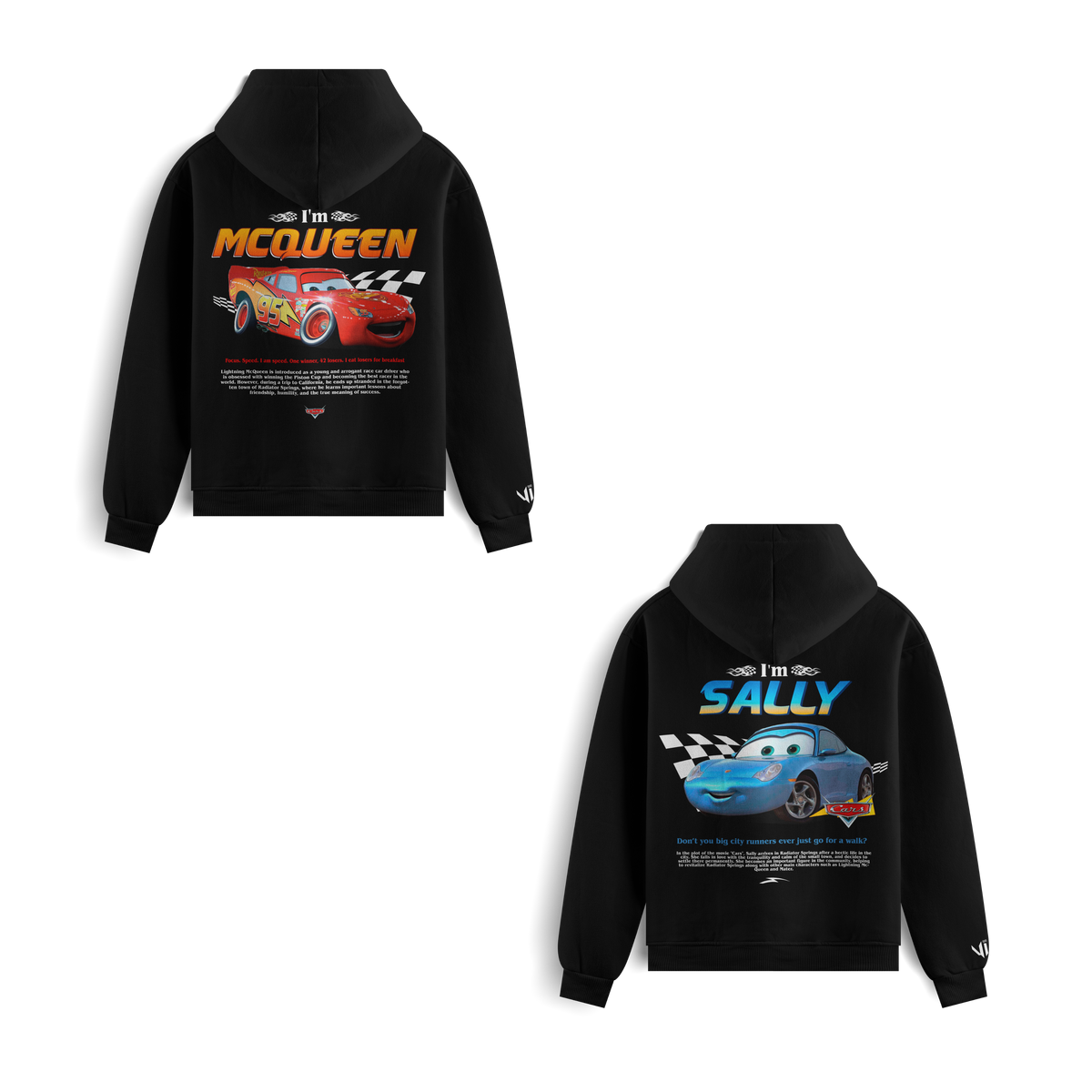 I'm McQueen and I'm Sally Sweatshirts