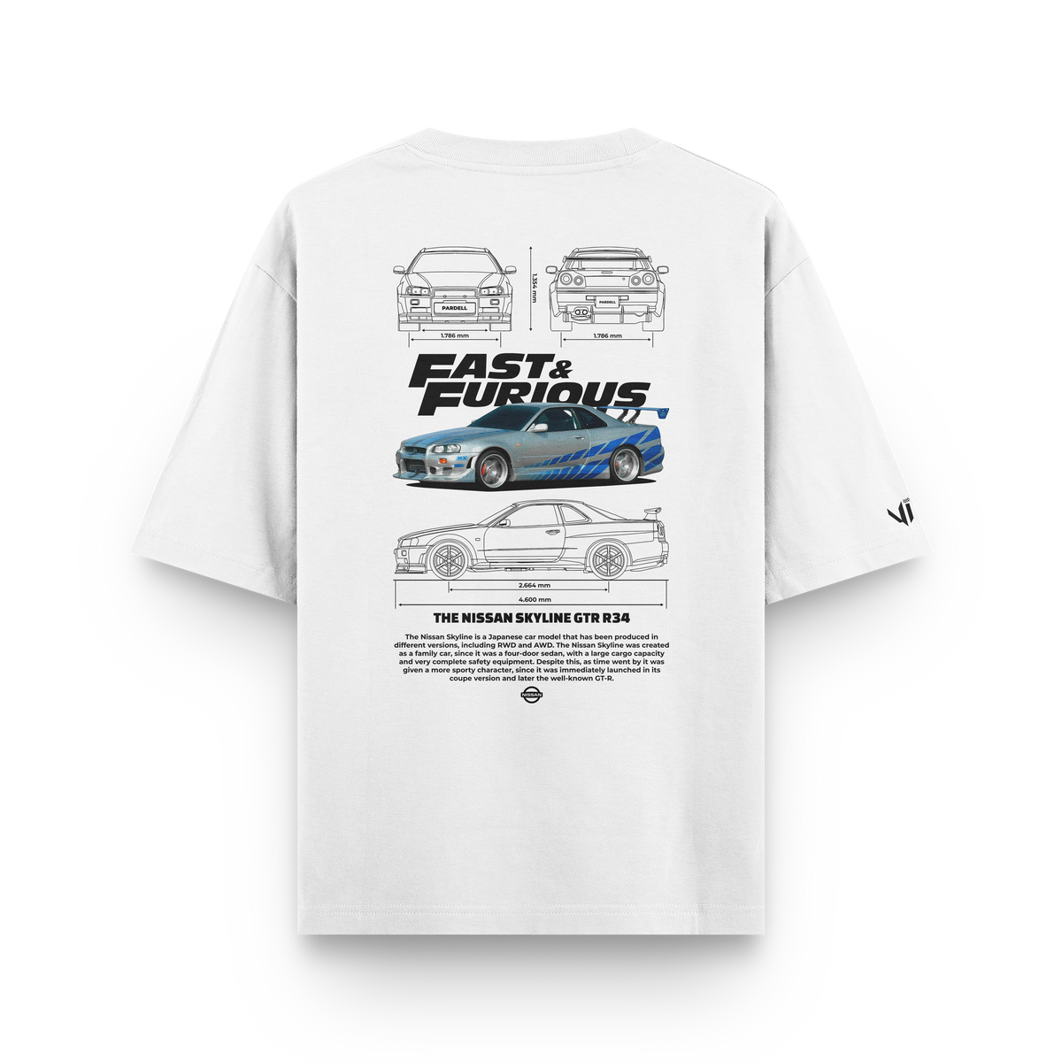Fast and Furious Oversized T-Shirt
