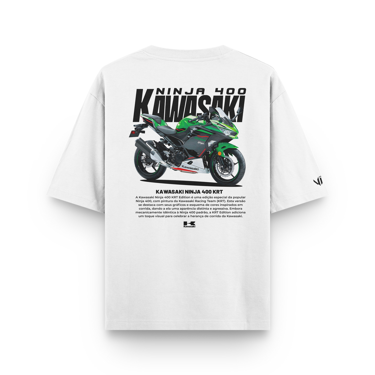 Kawasaki Ninja 400 Oversized T-Shirt