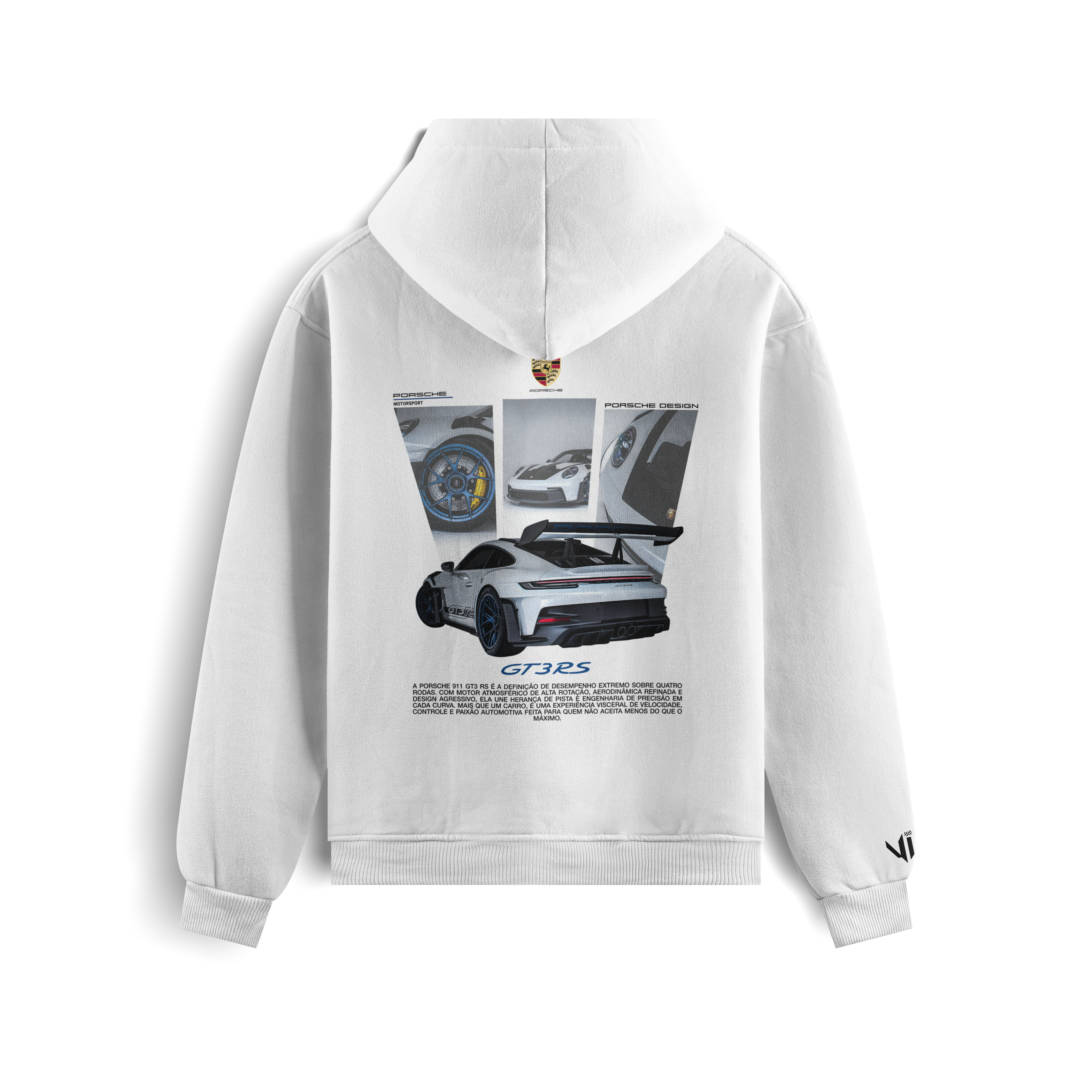 Porsche Blue GT3rs Hoodie