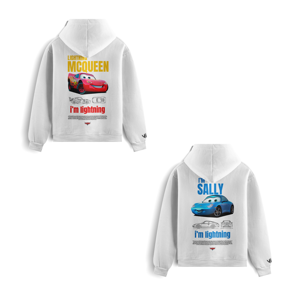 McQueen and Sally Couple's Sweatshirt