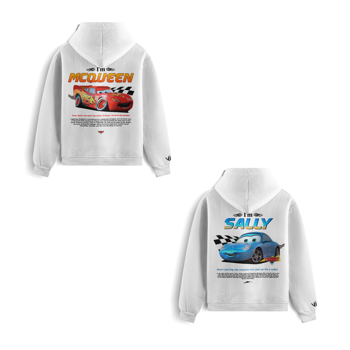 I'm McQueen and I'm Sally Sweatshirts
