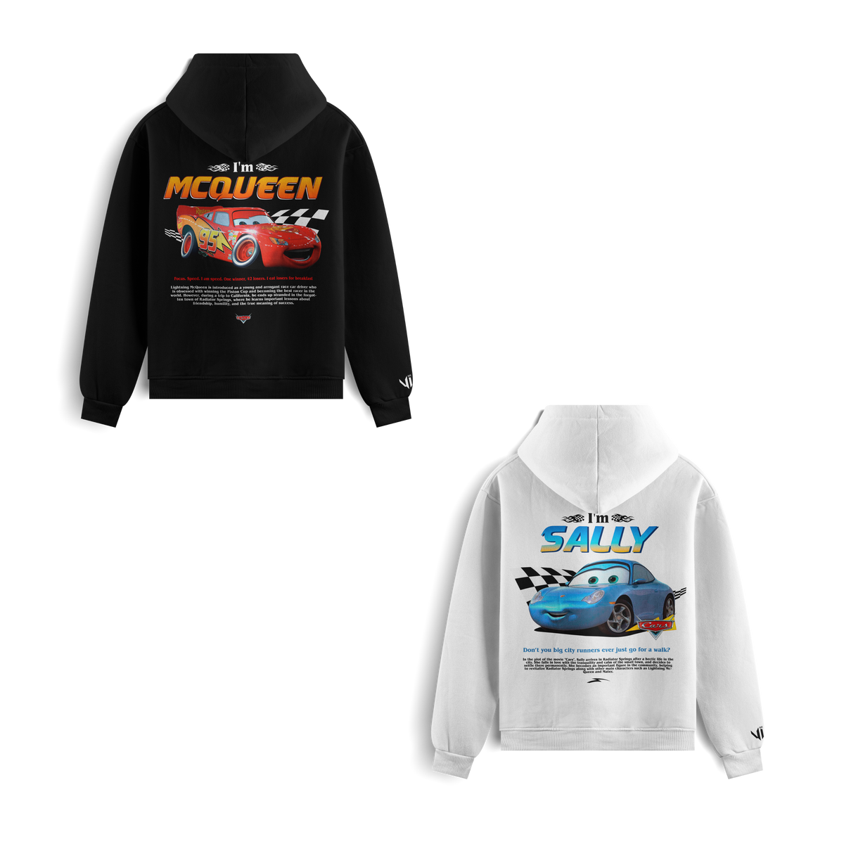I'm McQueen and I'm Sally Sweatshirts