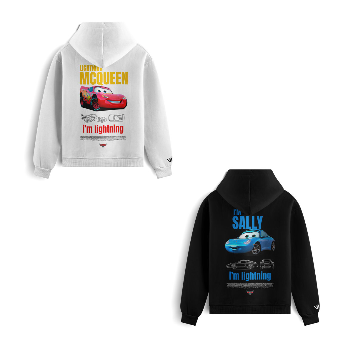 McQueen and Sally Couple's Sweatshirt