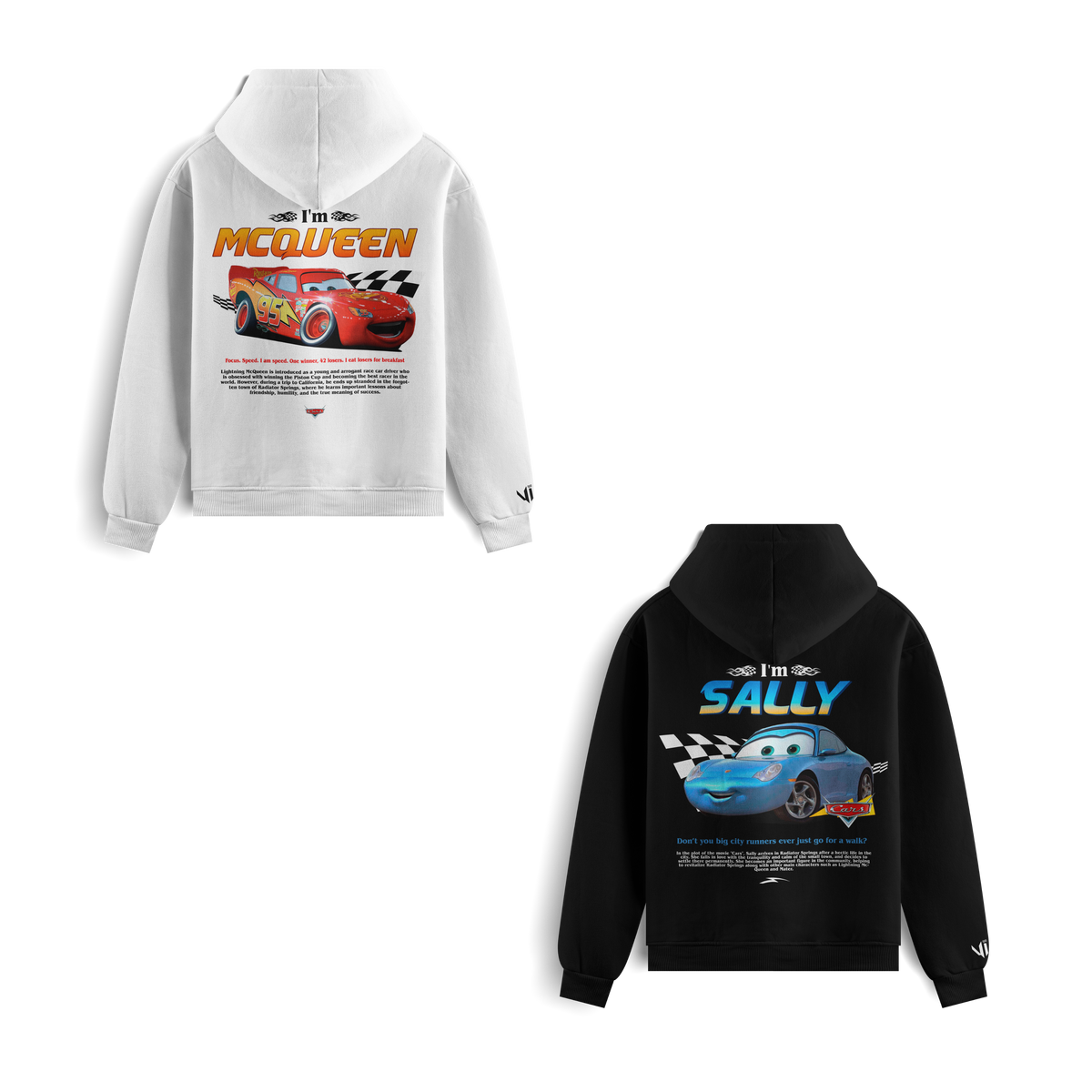 I'm McQueen and I'm Sally Sweatshirts