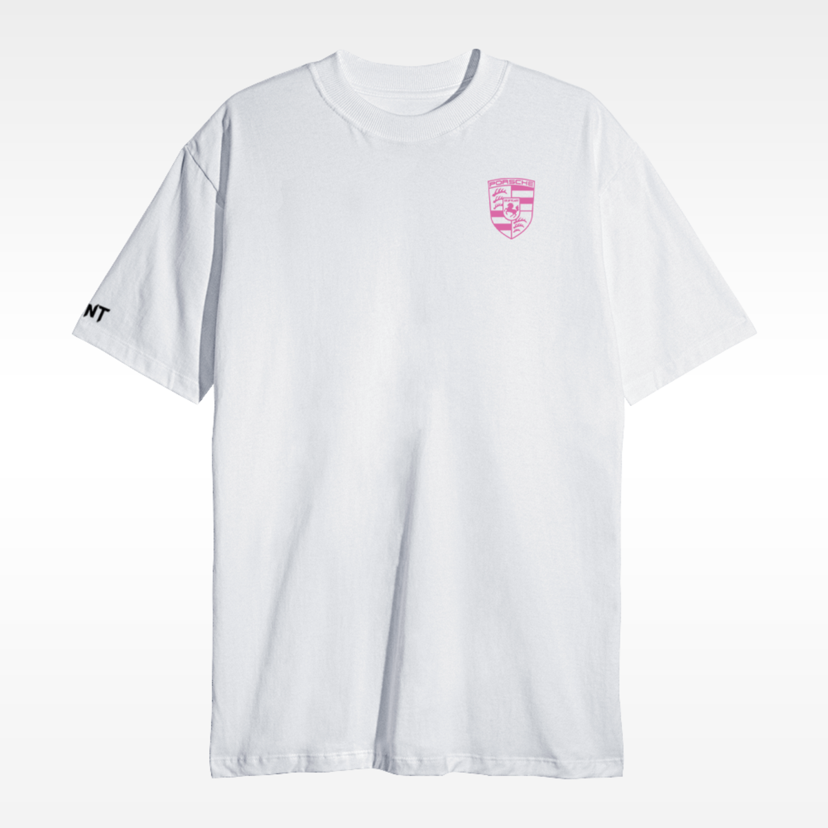 Porsche Pink Stuttgart Oversized T-Shirt