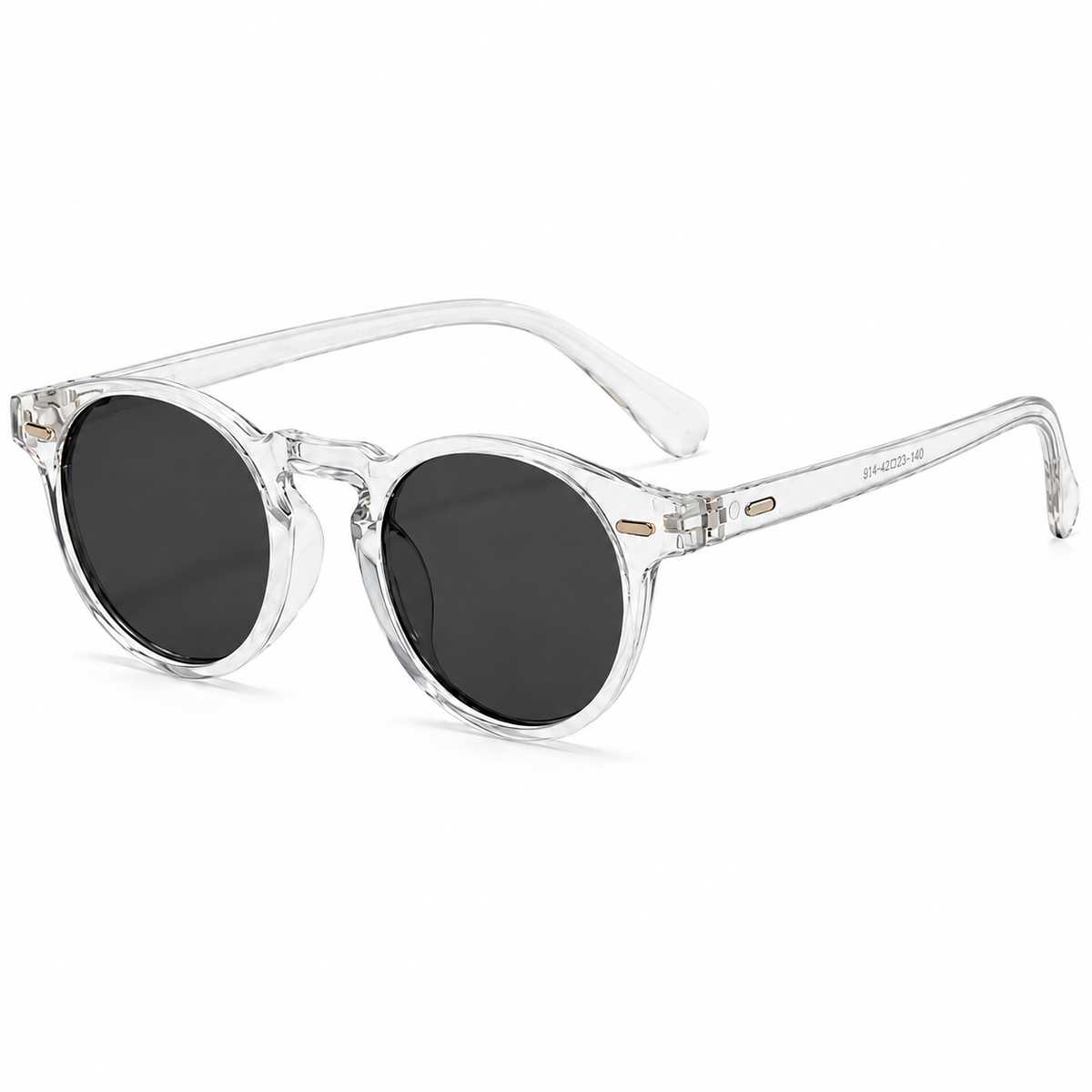 Riviera White Sunglasses