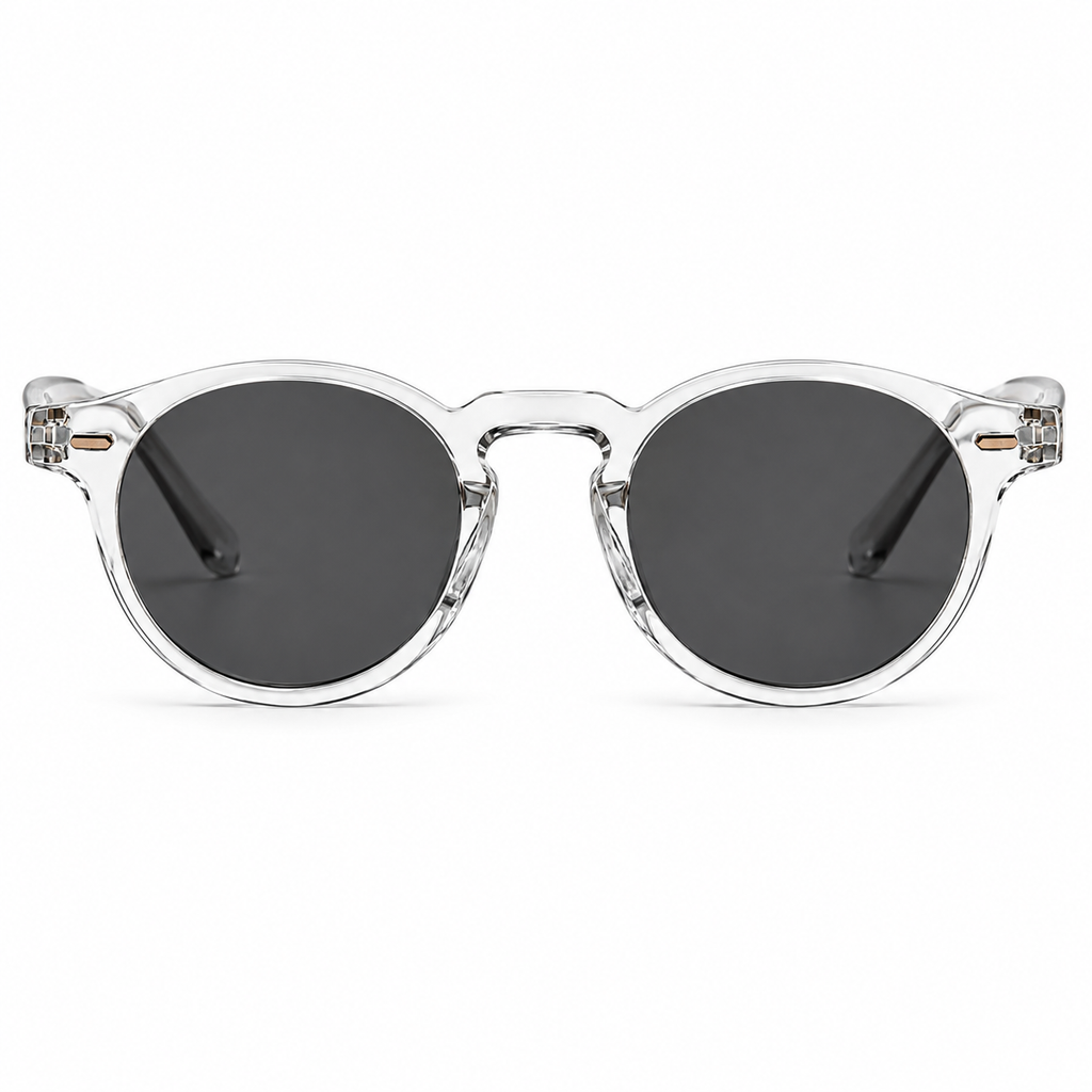 Riviera White Sunglasses