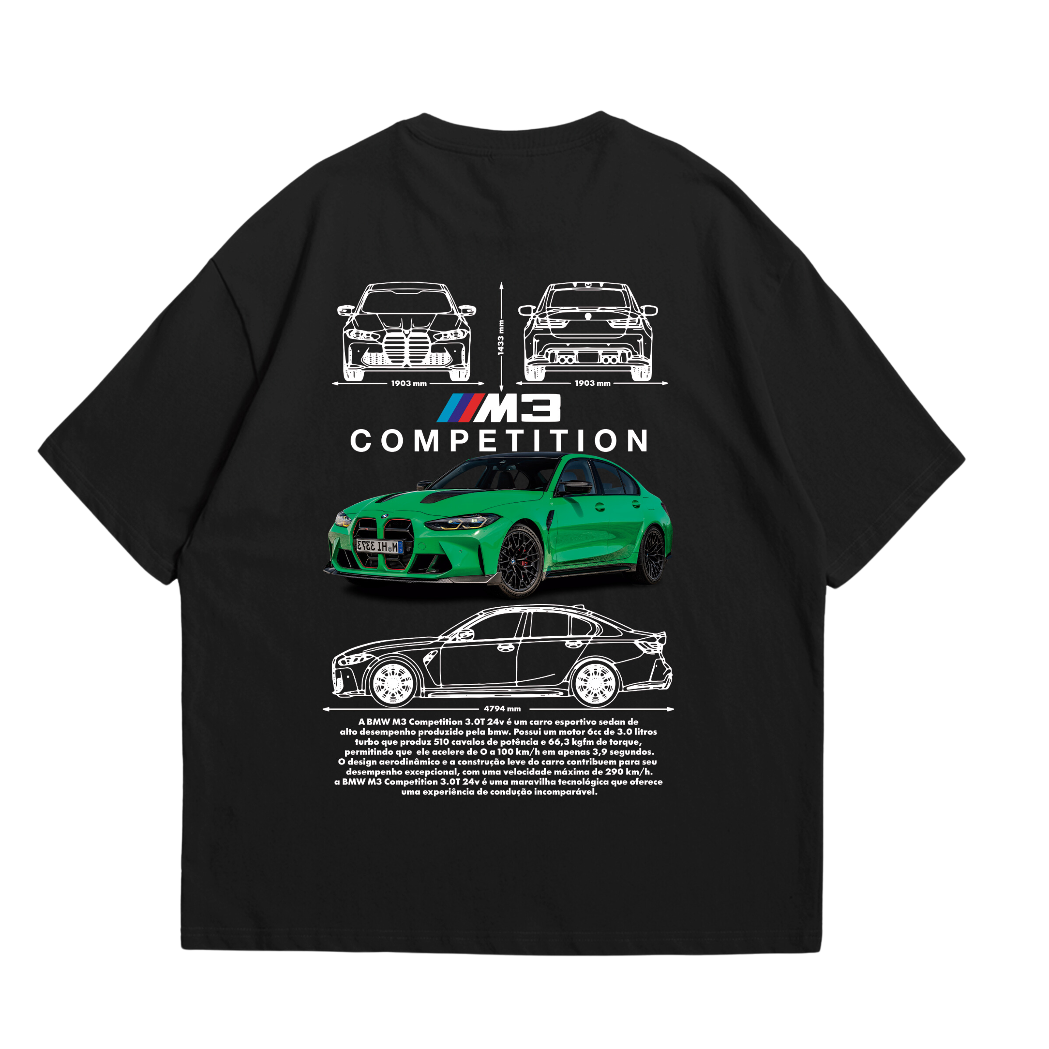 BMW M3 Competition Oversized Tee
