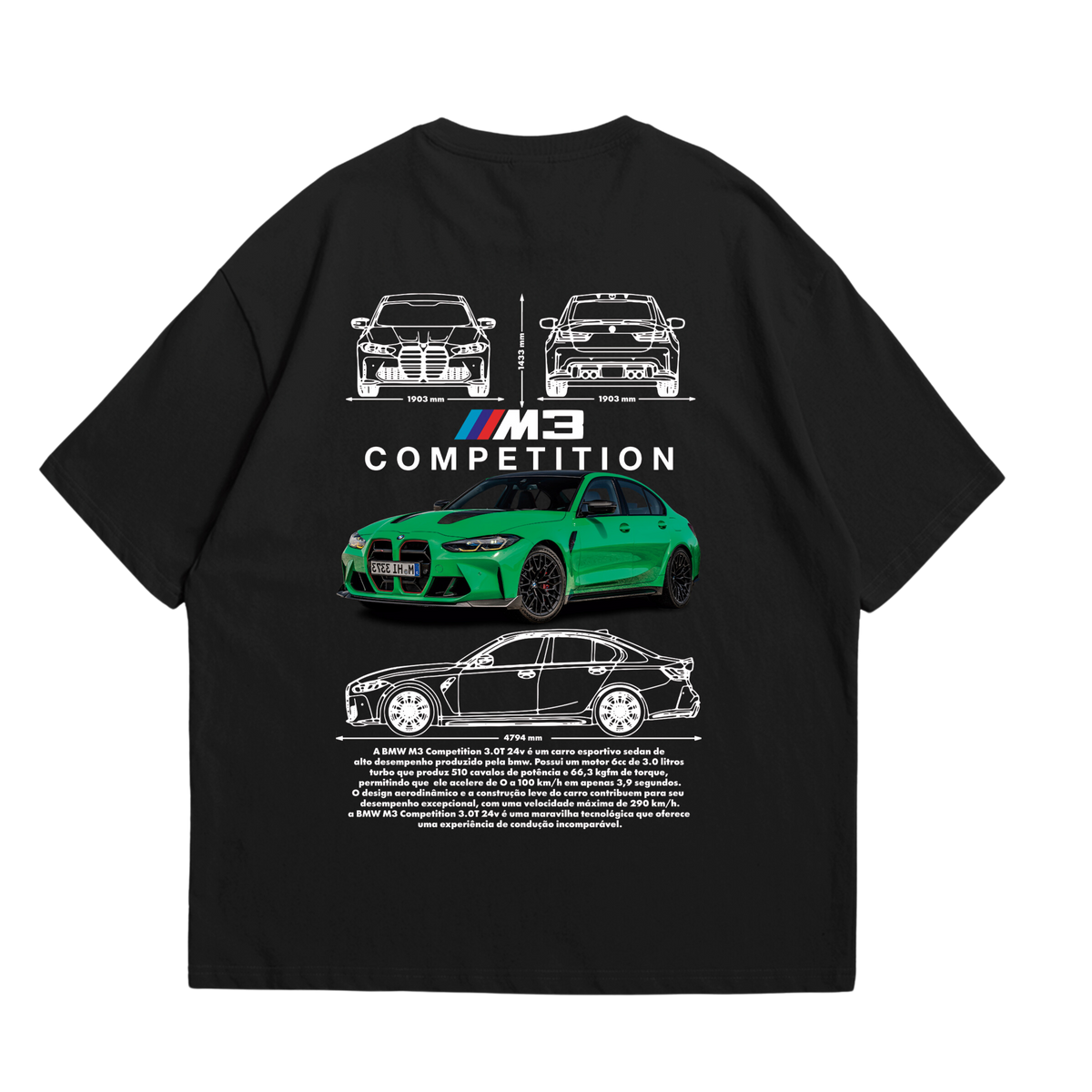 BMW M3 Competition Oversized T-Shirt