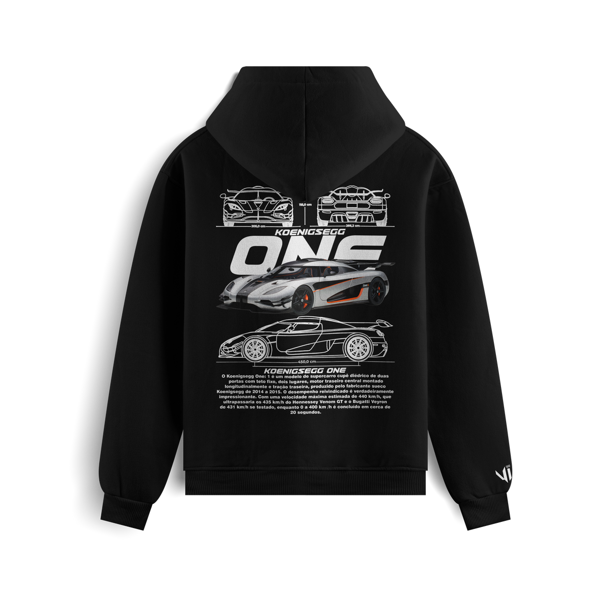 Koenigsegg One Sweatshirt