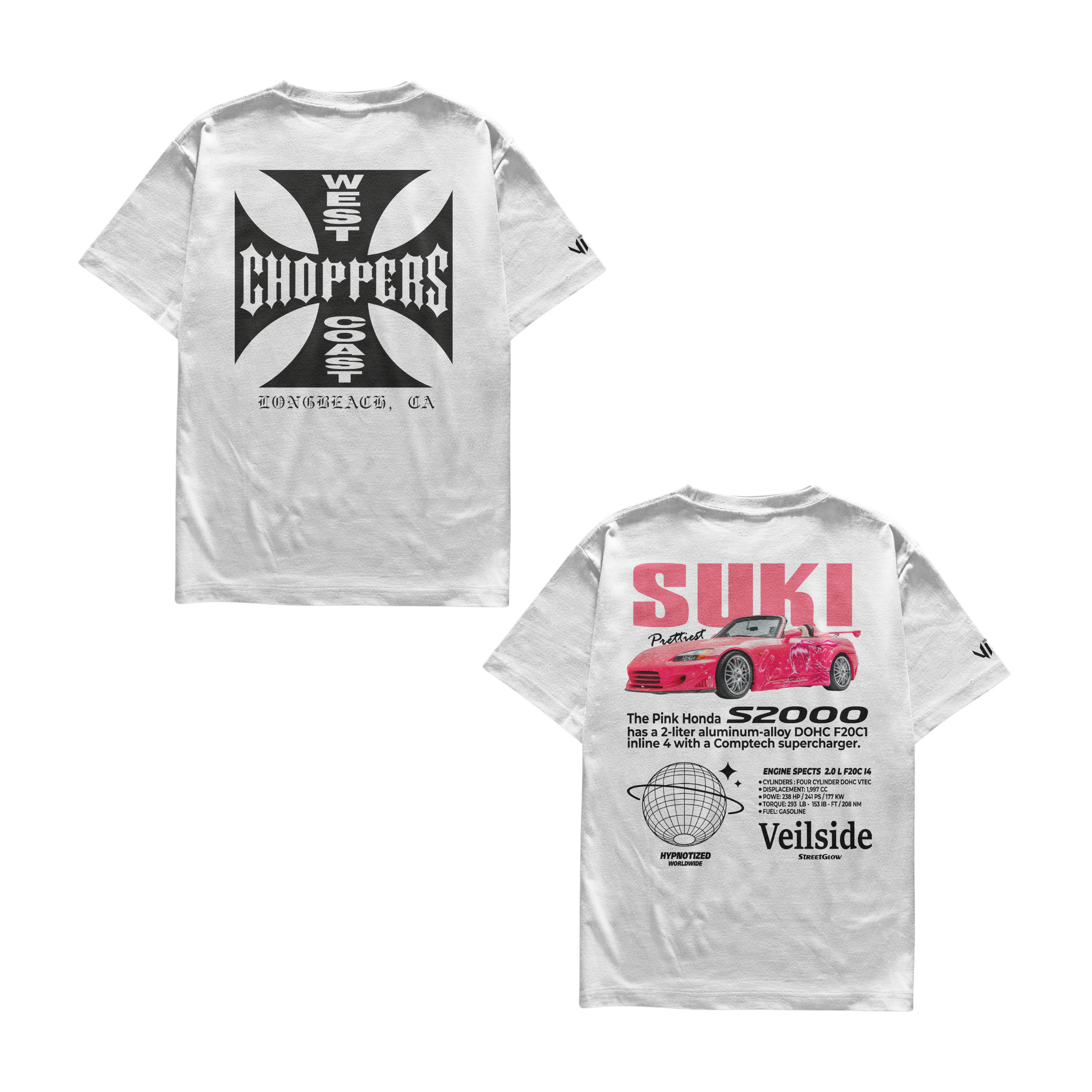 Camisetas Brian e Suki