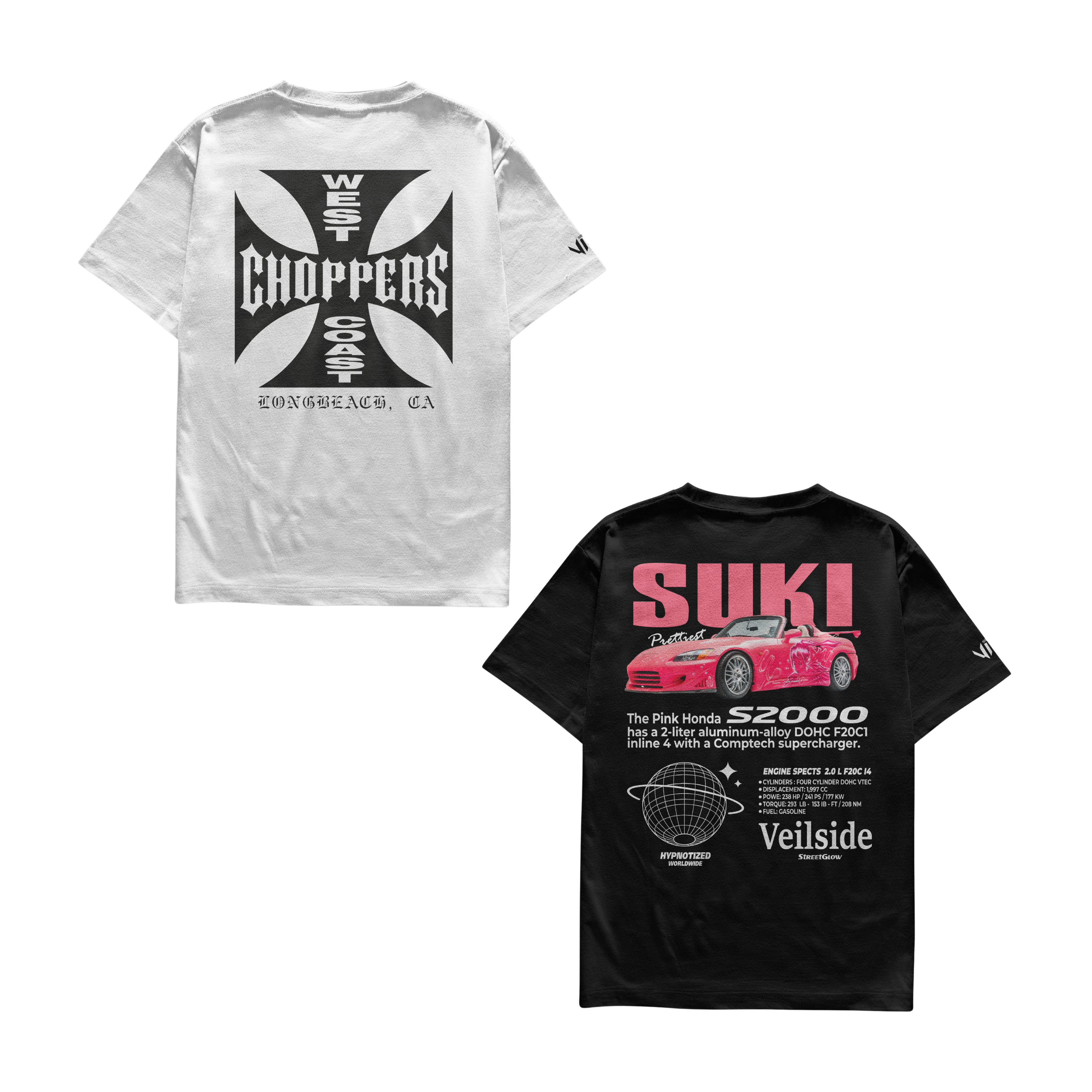 Camisetas Brian e Suki