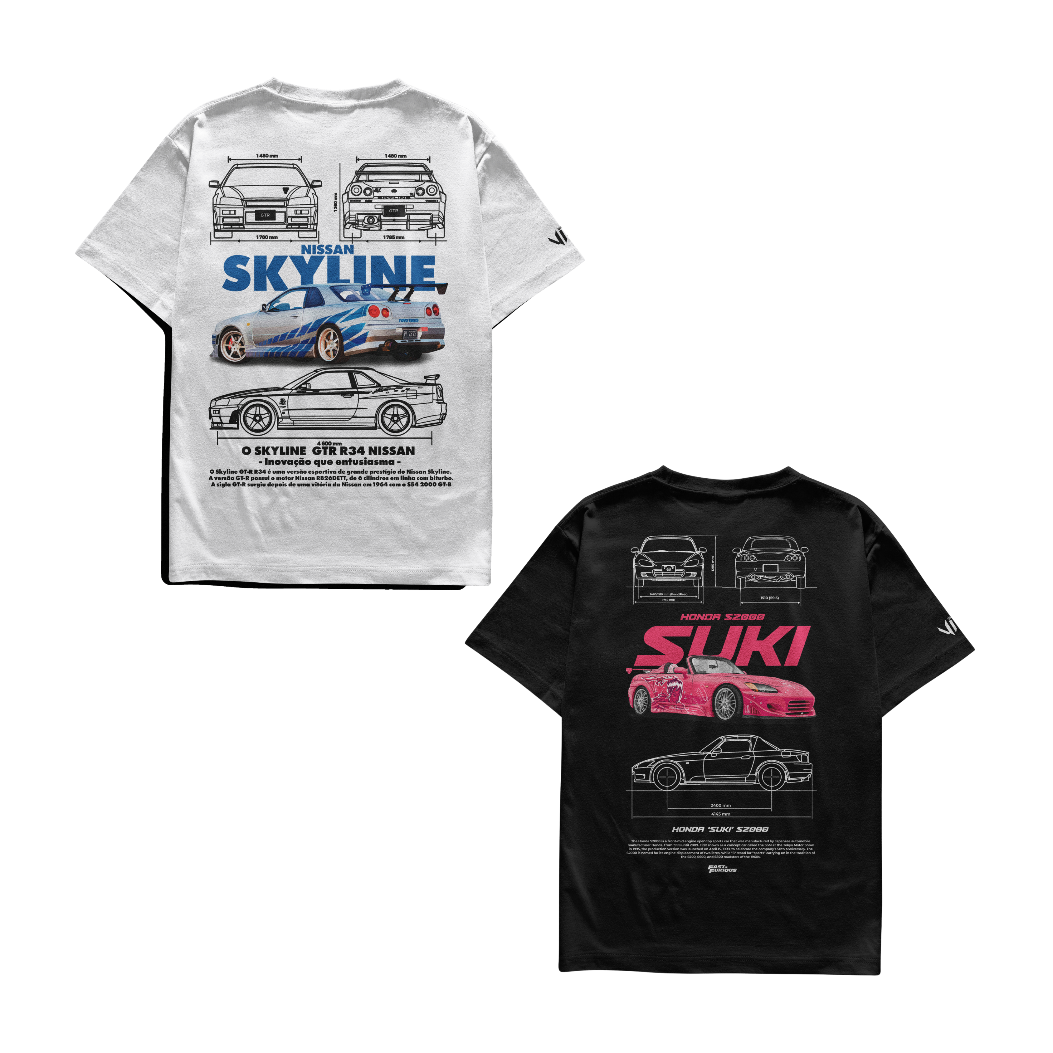 Skyline and Suki S2000 T-Shirts
