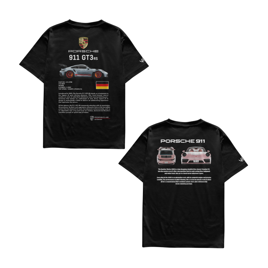 Porsche 911 and Porsche VS Pink T-Shirts