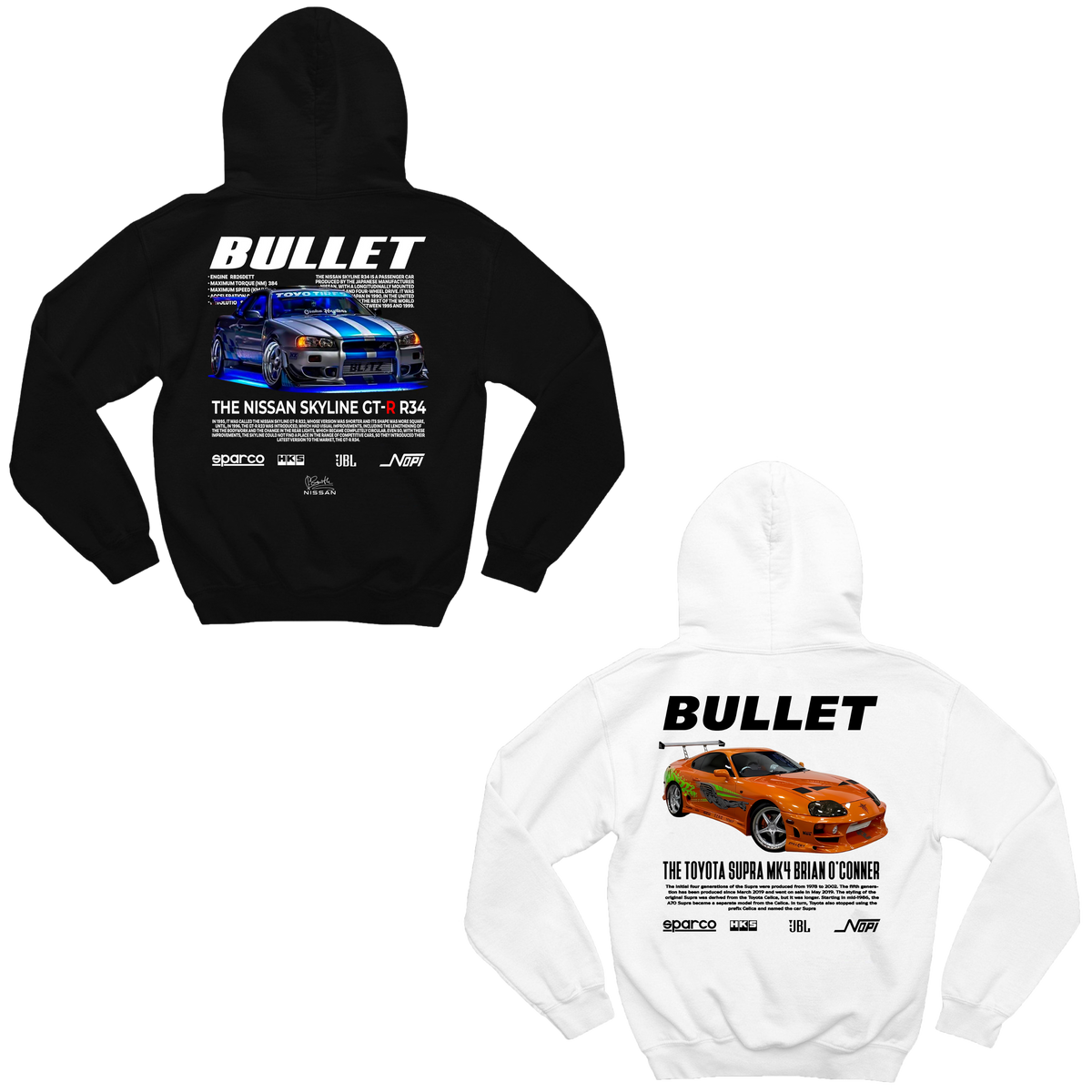 Bullet Skyline and Bullet Supra Sweatshirt