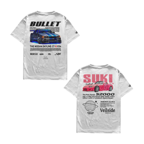 Bullet and Suki T-shirts
