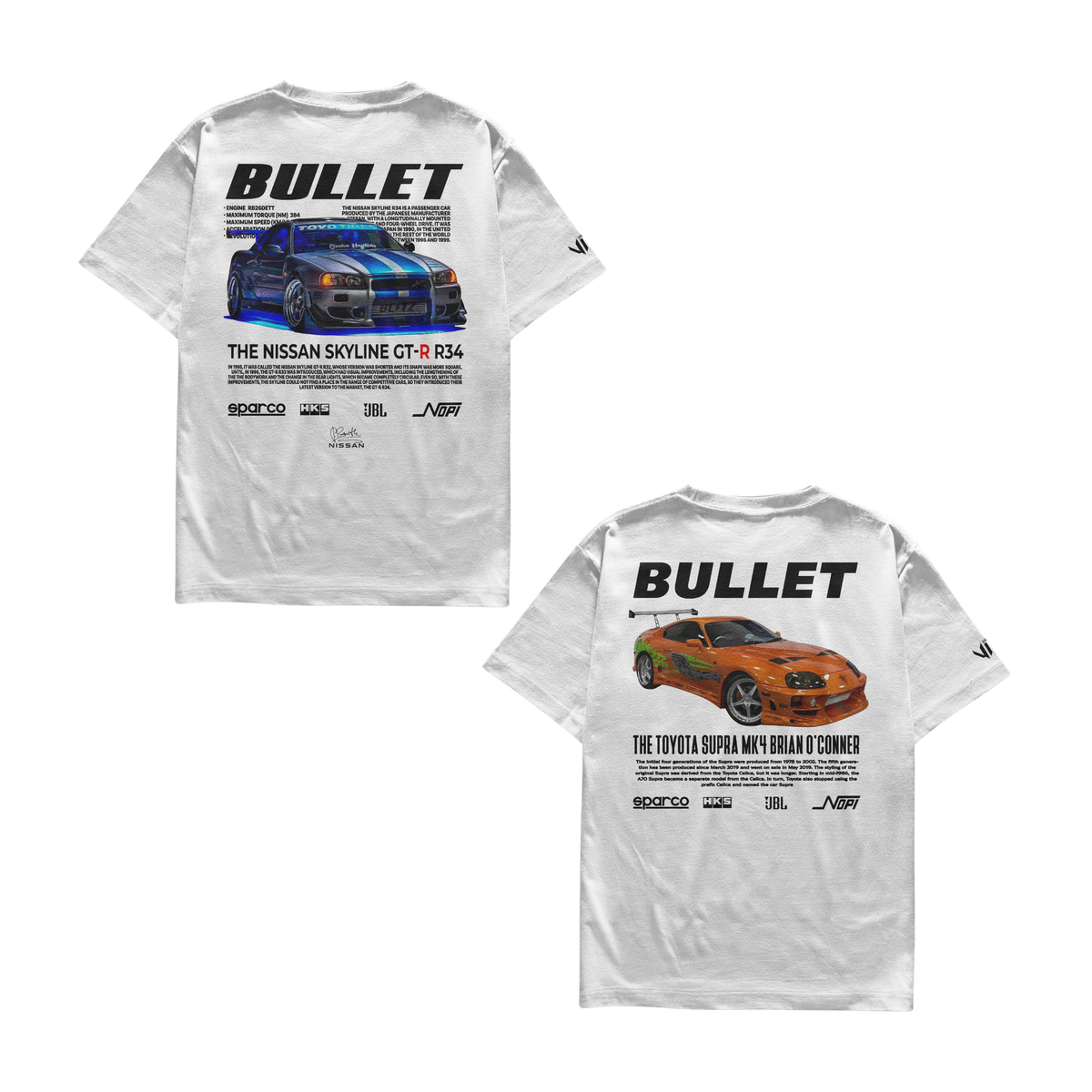 Bullet and Bullet Supra T-Shirts