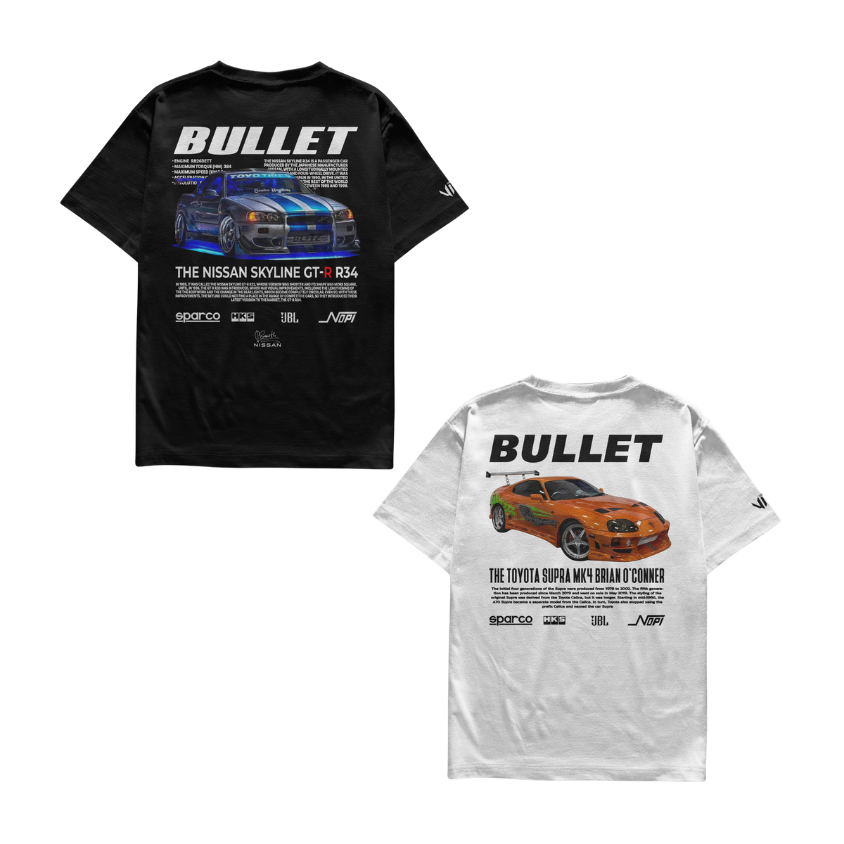 Bullet and Bullet Supra T-Shirts