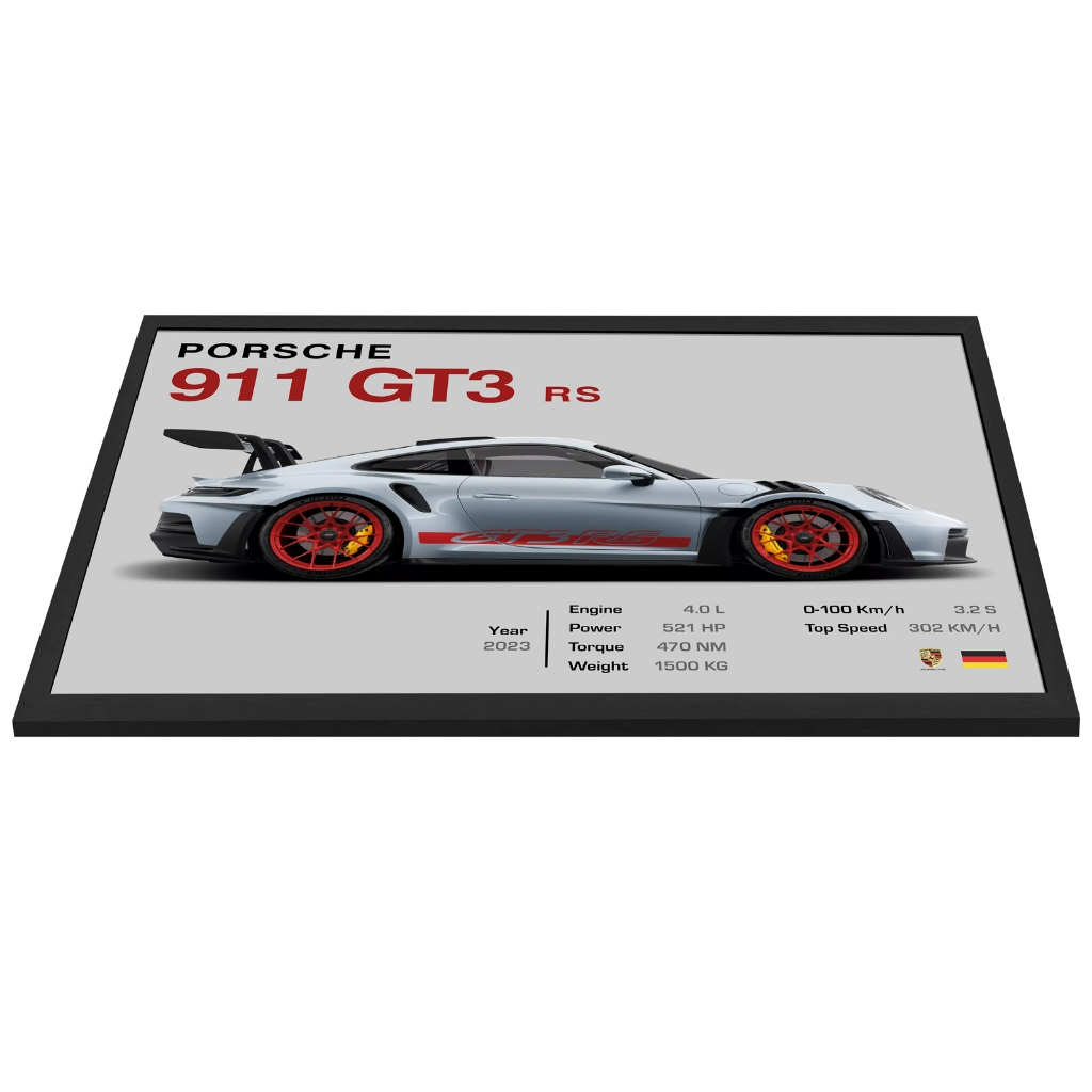 Porsche - 911 GT3 RS - Poster 60x40cm